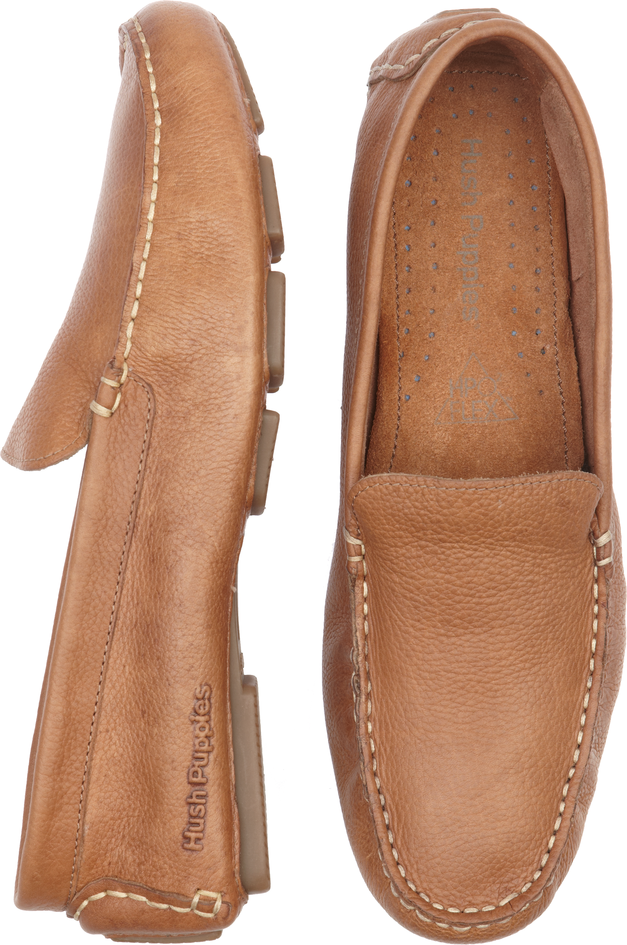 Hush Puppies Monaco Dusty Blue Suede Drivers