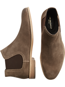 Fabio De Luca Tan Slip-On Chelsea Boots