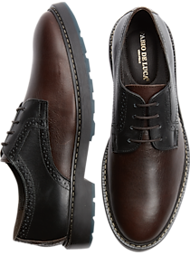 Fabio De Luca Brown & Black Dress Casual Oxfords