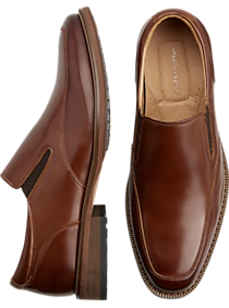 Joseph Abboud Eastman Tan Slip-On Shoes