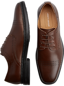 Joseph Abboud Eastman Brown Lace-Up Shoes