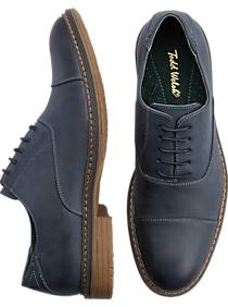 Todd Welsh Eastman Navy Lace-Up Shoes