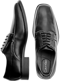 Calvin Klein Edgar Black Bike Toe Oxfords