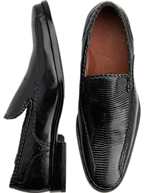 Belvedere Karmine Black Slip-On Shoes