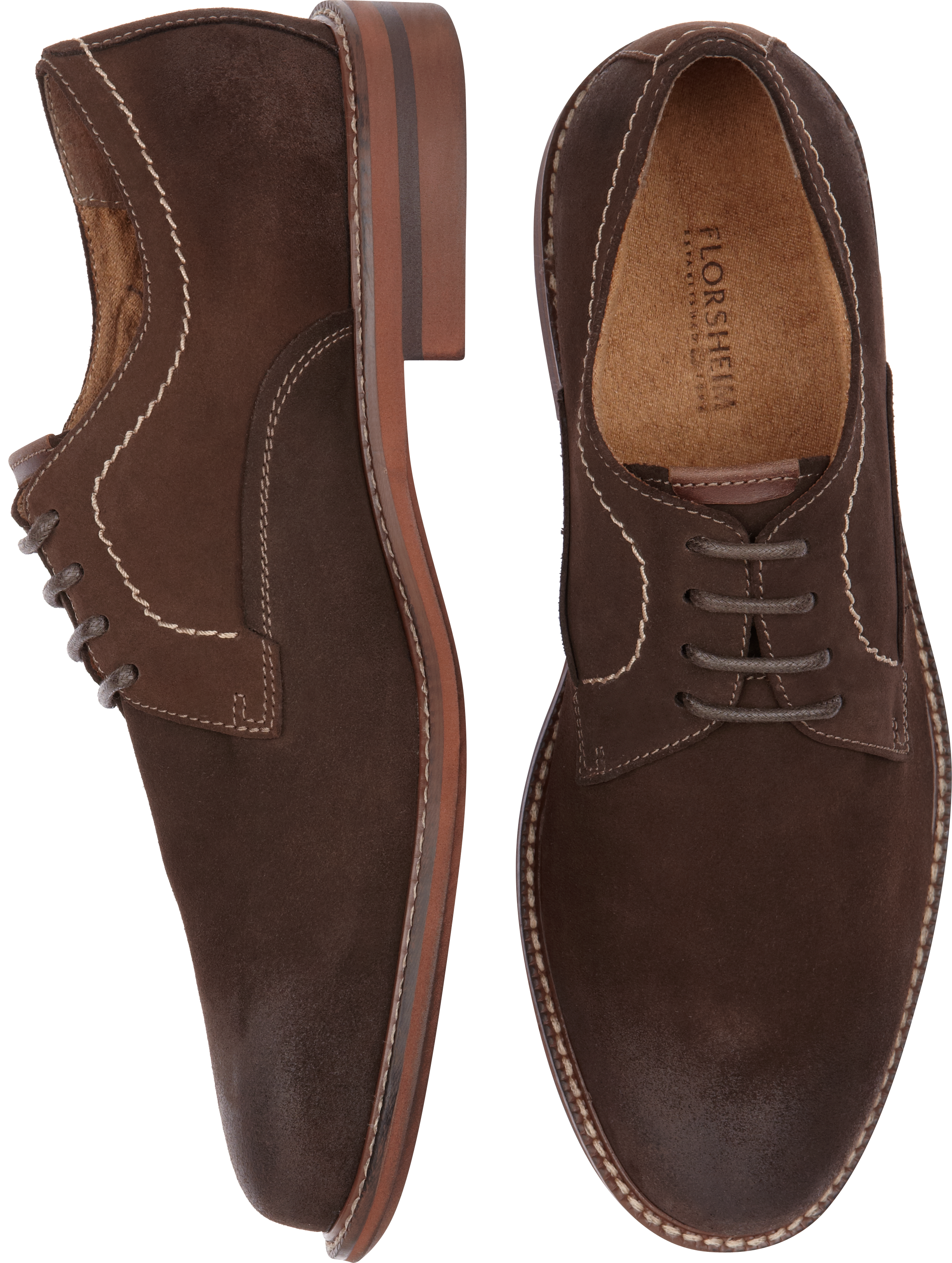 Florsheim Brown Lace Up Dress Shoes