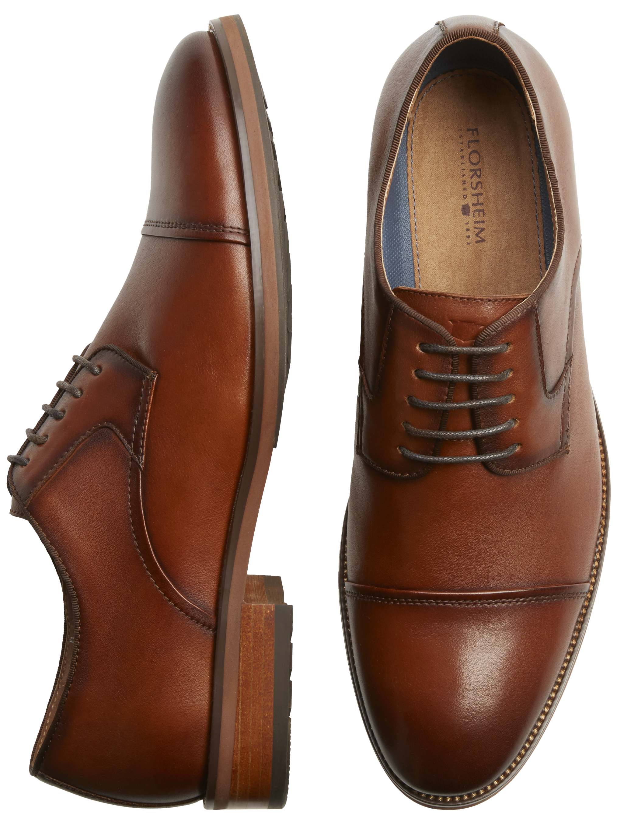 florsheim francello bike toe oxford