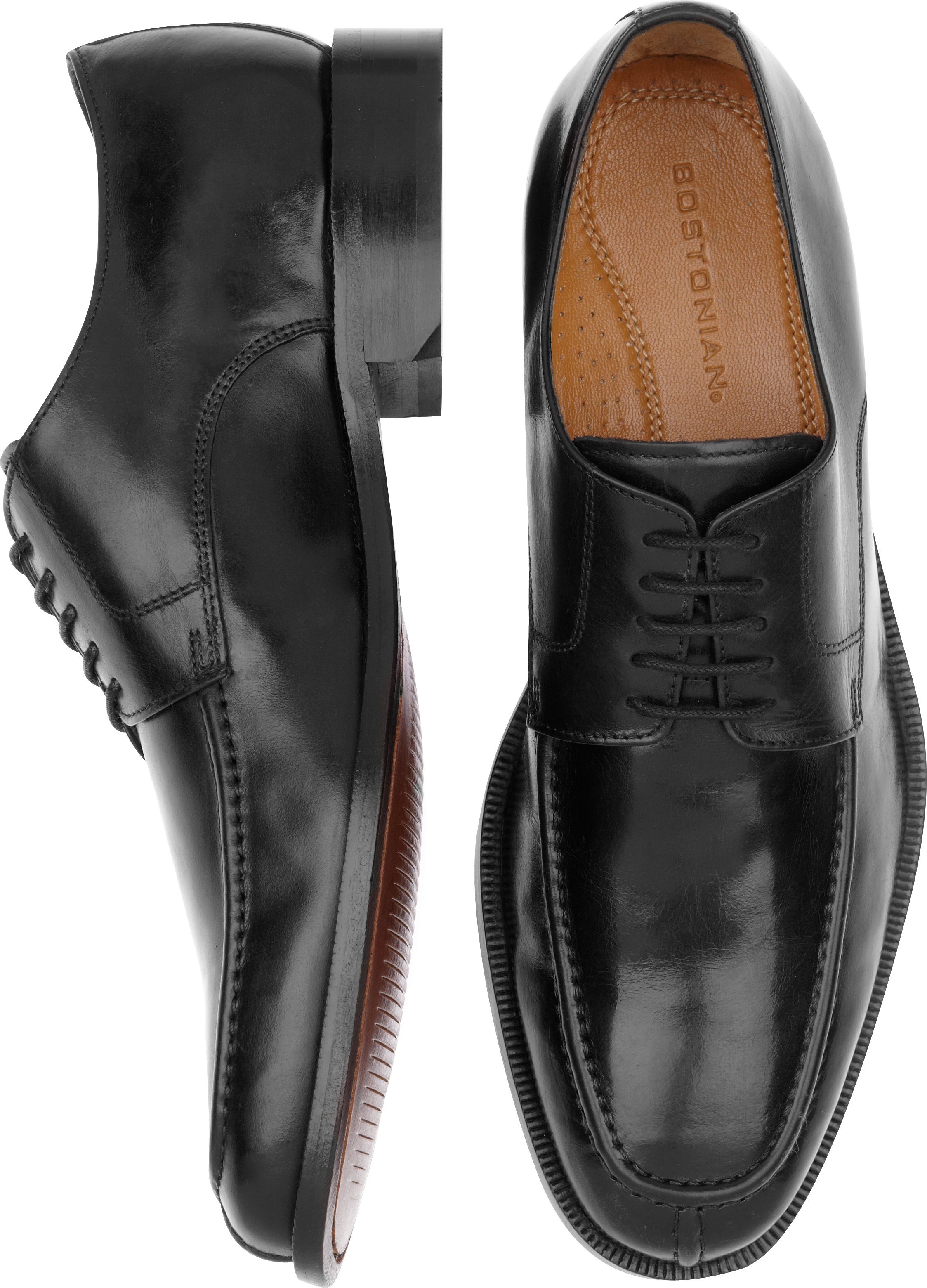 Bostonian Algonquin Black Blucher Dress Shoes