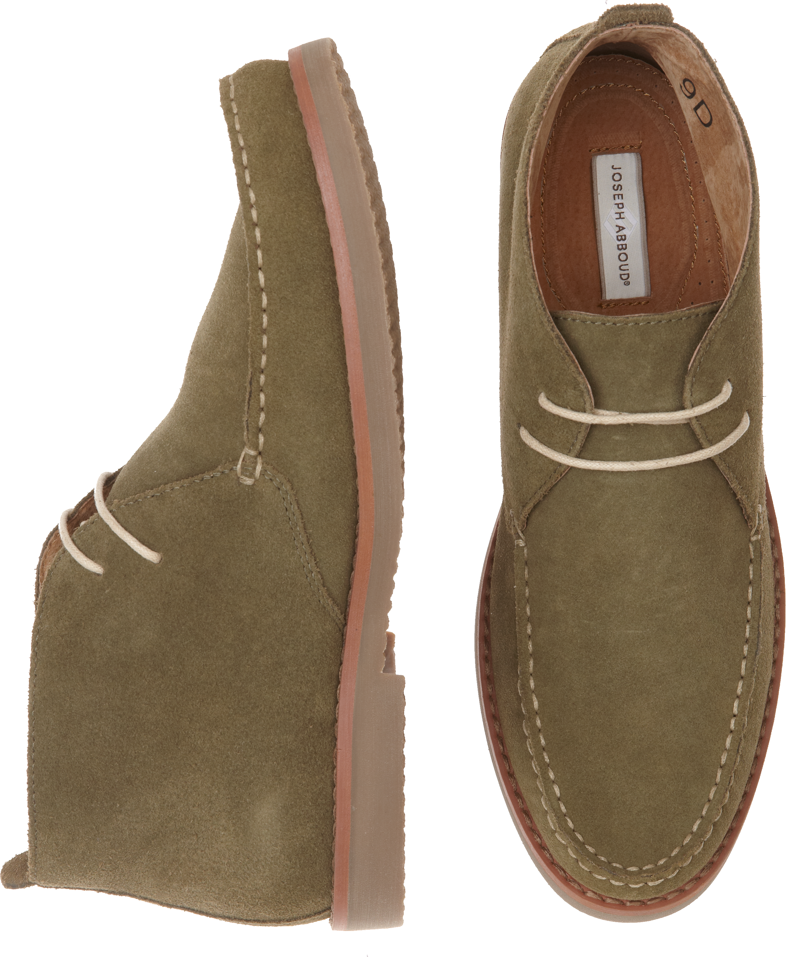 Joseph Abboud Olive Chukka Boots