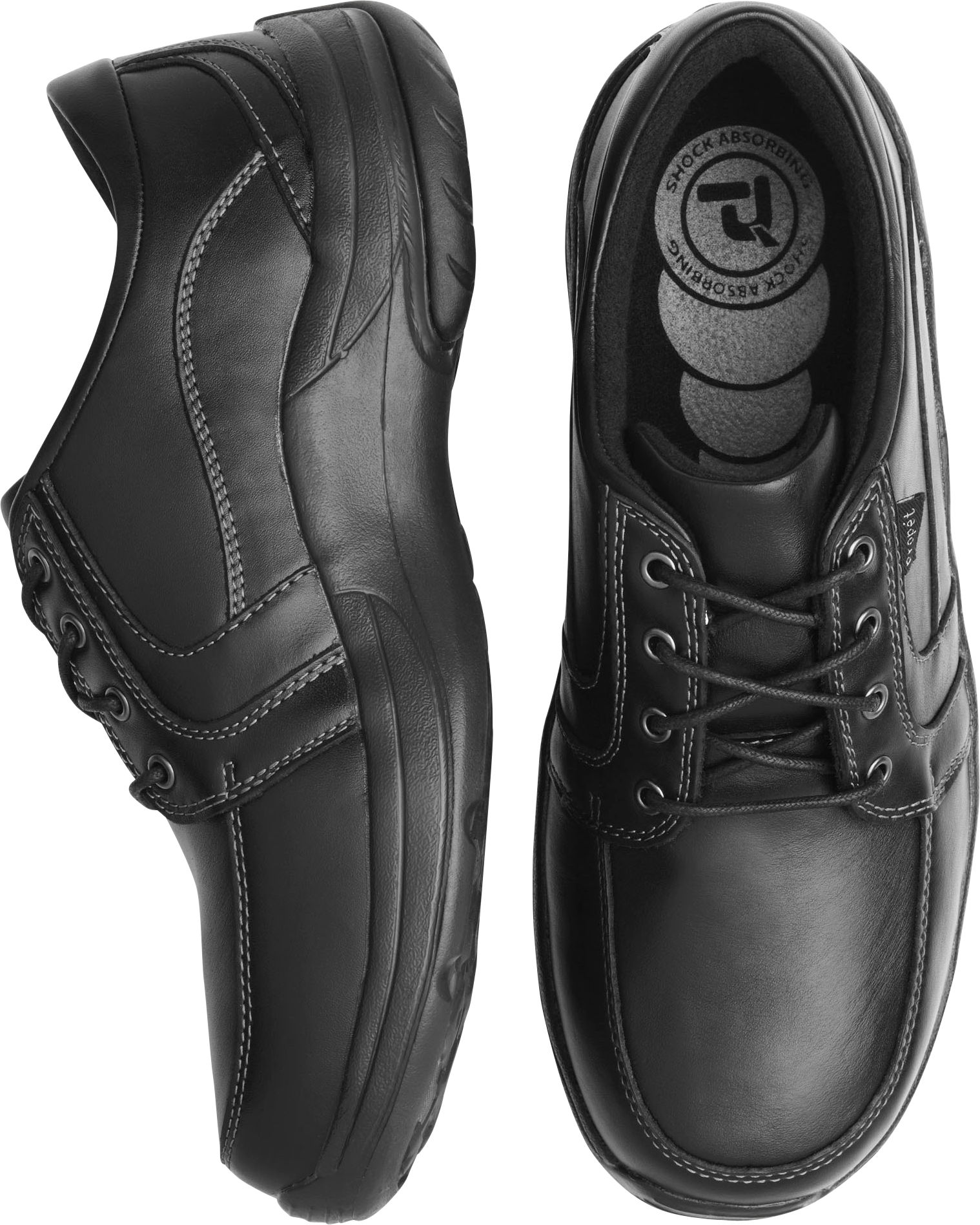Propet Commuterlite Black Lace-Up Shoes