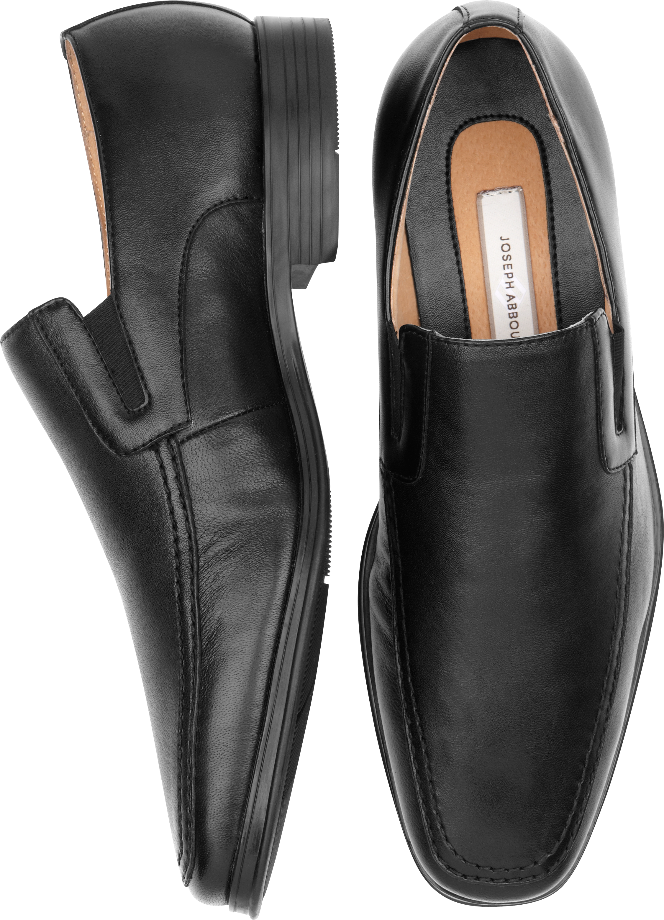 Joseph Abboud Black Slip On Shoes