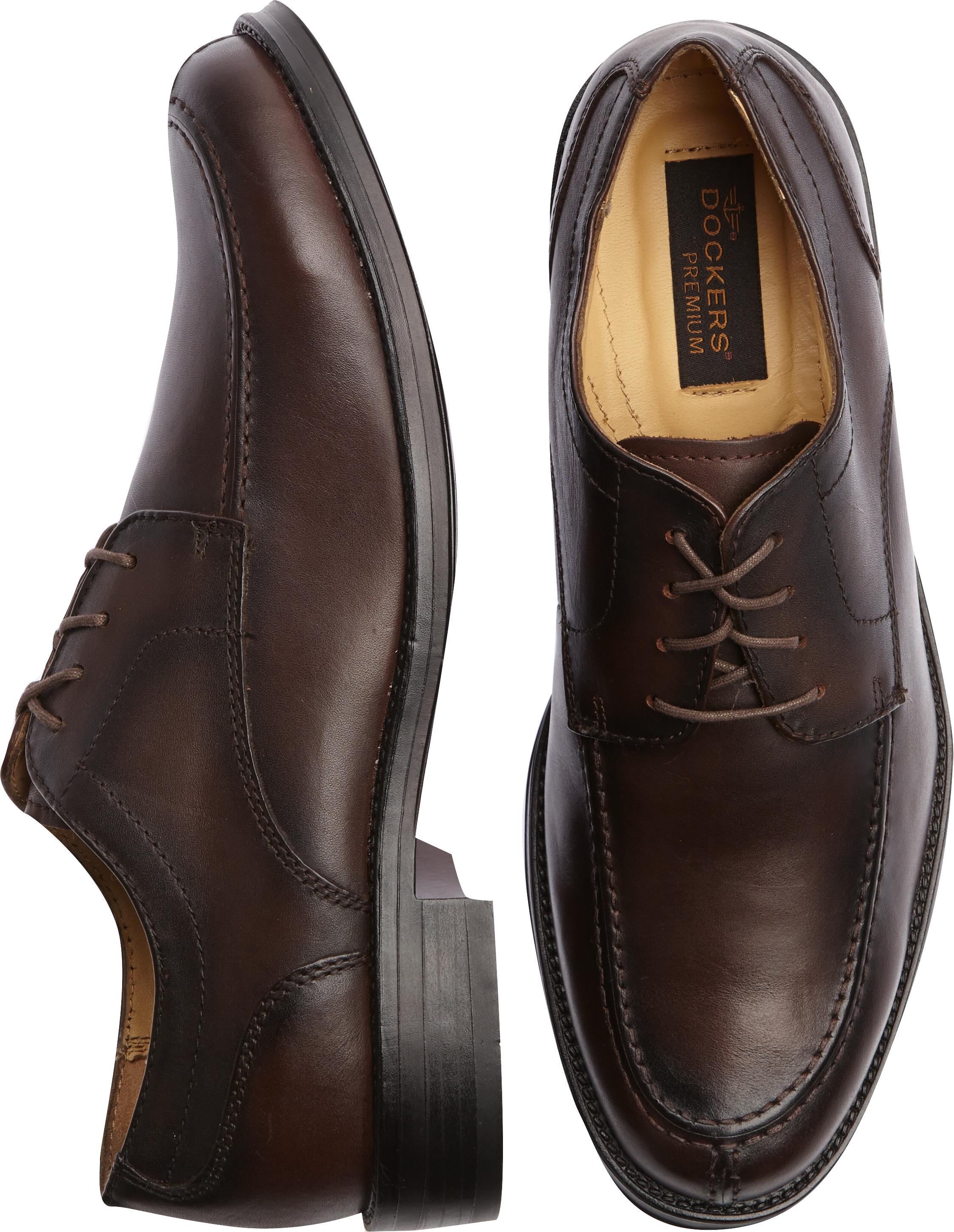 Dockers&reg; Brown Split-Toe Dress Shoes