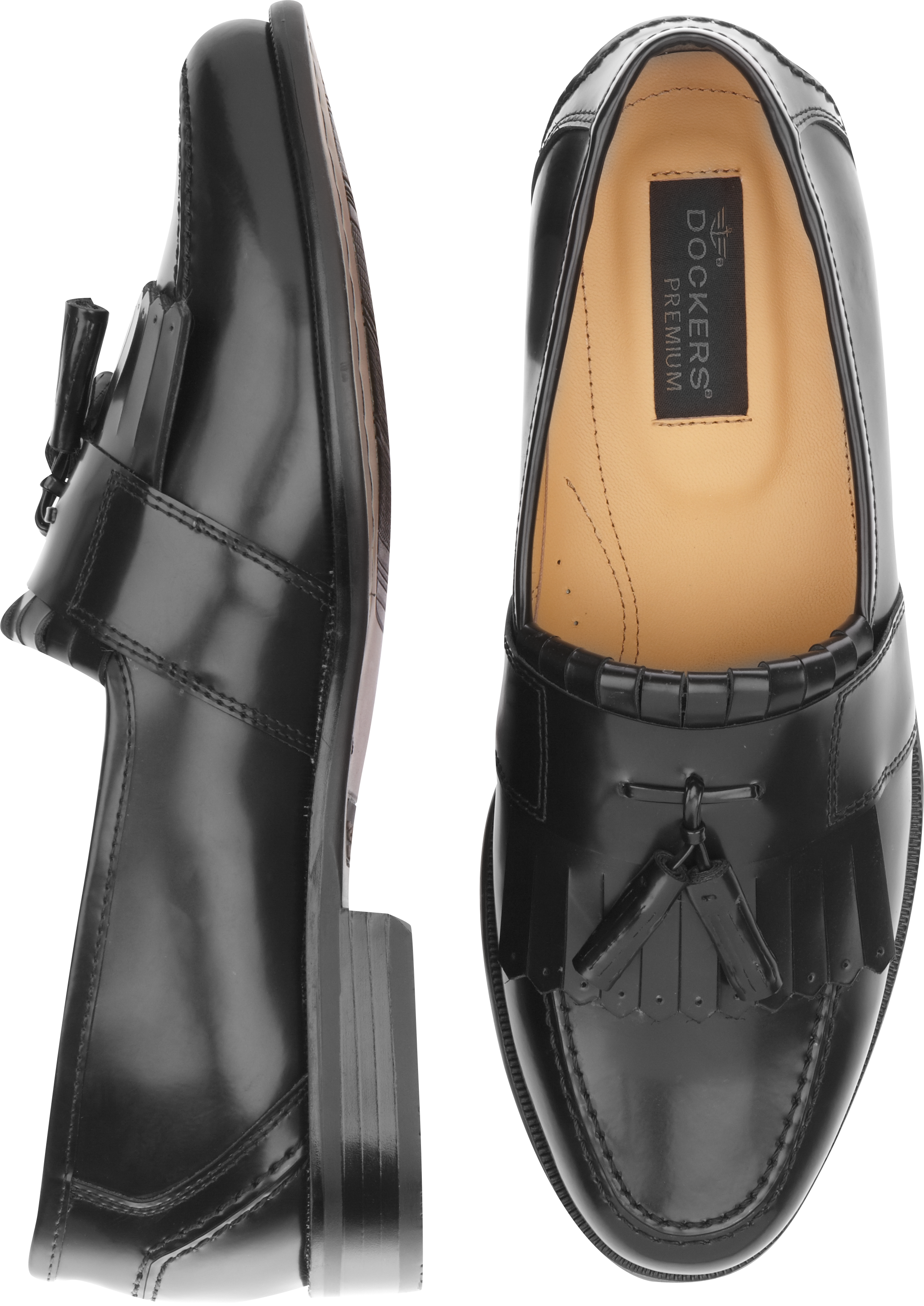 Dockers&reg; Milano Black Kiltie Tassel Loafers