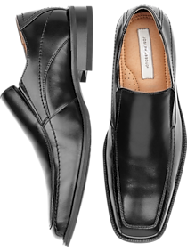 Joseph Abboud Black Slip-On Shoes