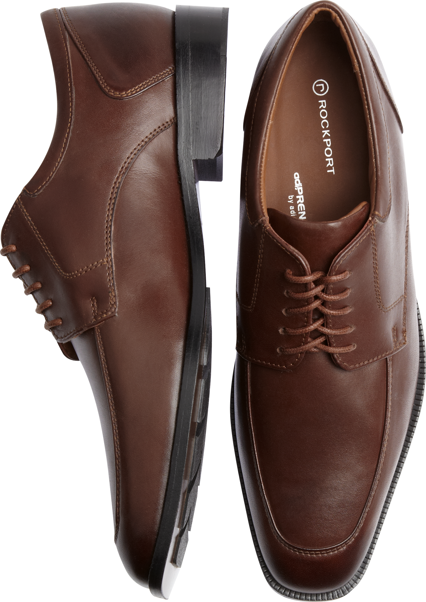 Rockport Brown Moc Toe Dress Shoes