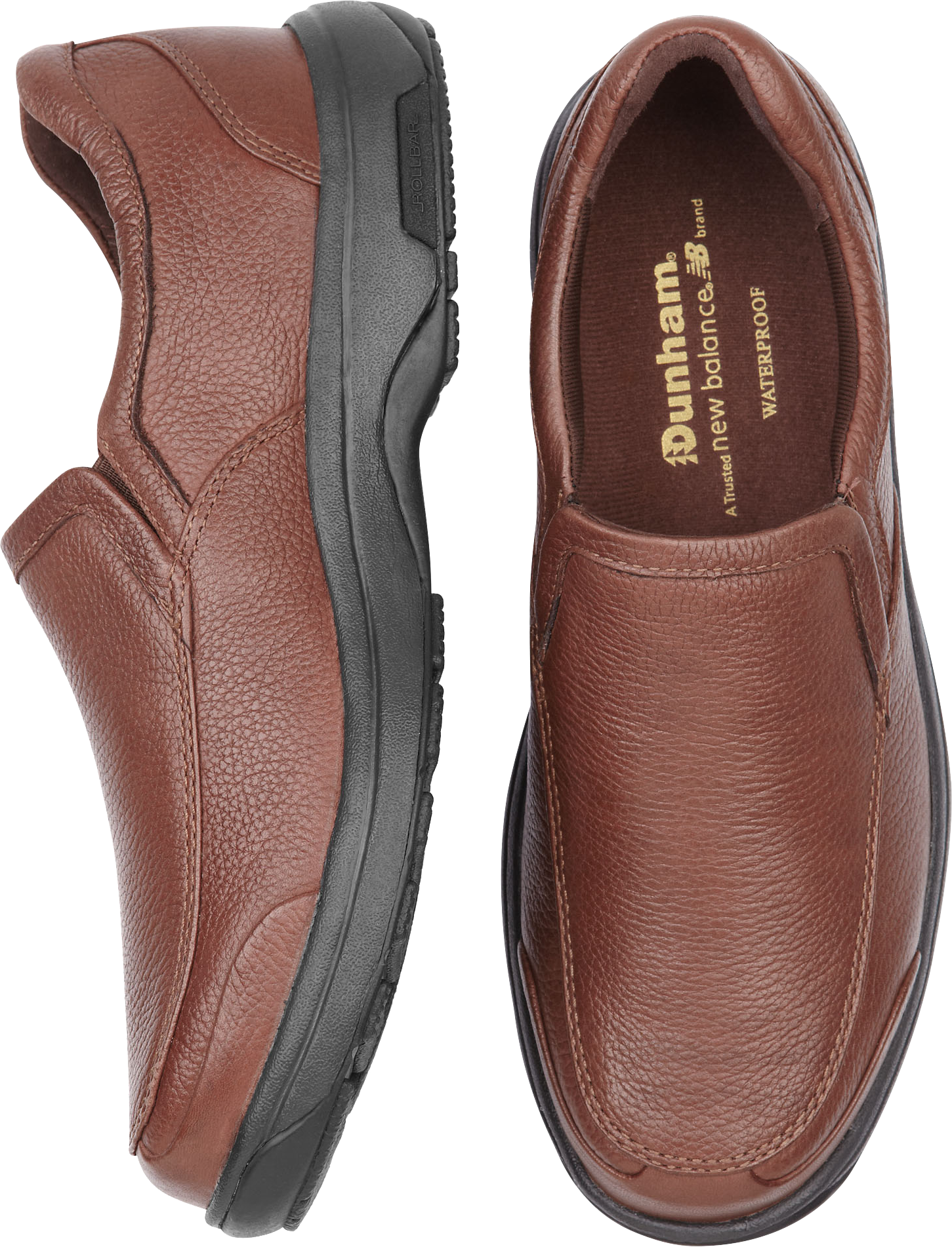 Dunham Brown Slip-On Shoes