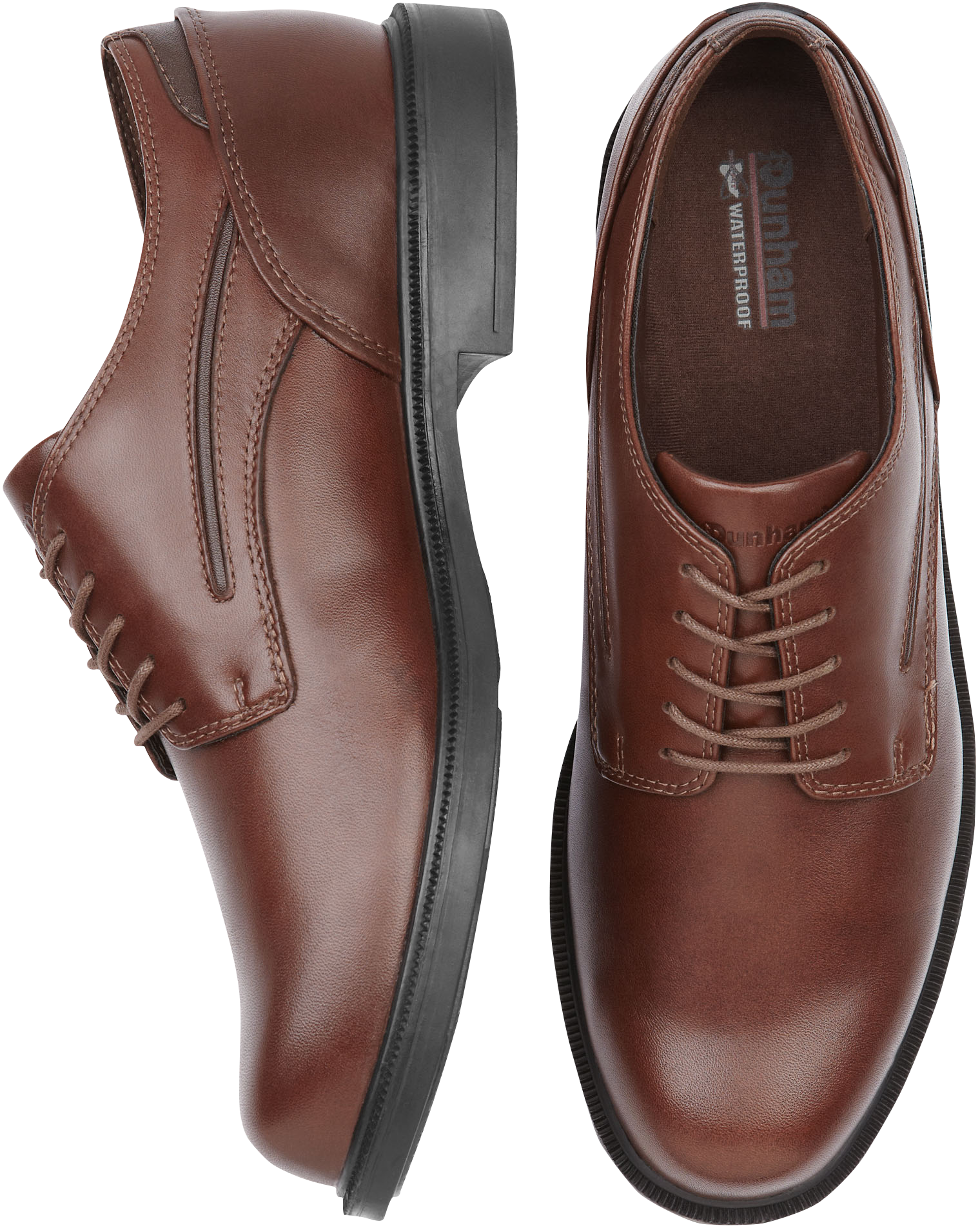 Dunham Burlington Brown Lace-Up Shoes