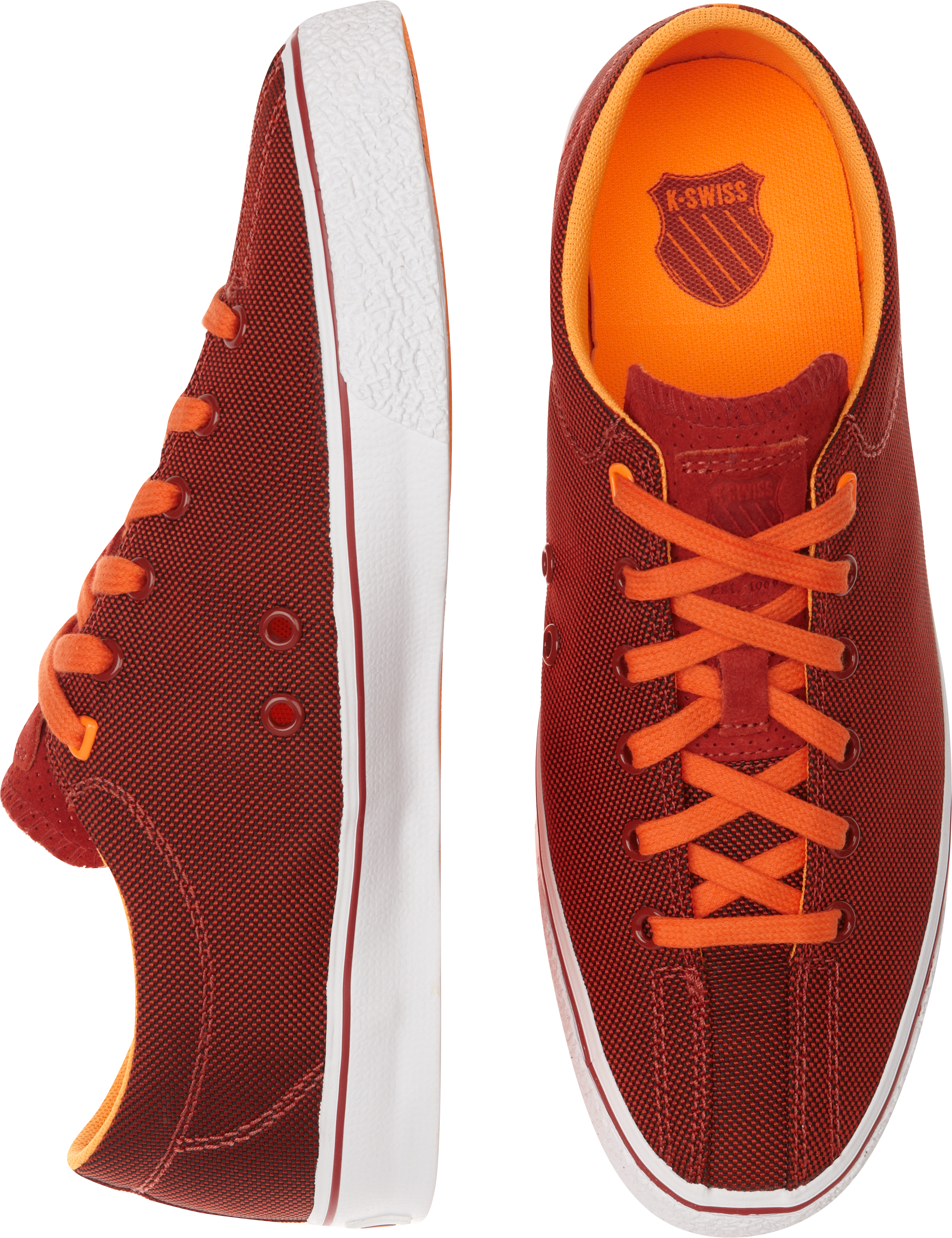 K-Swiss Clean Laguna Orange Sneakers