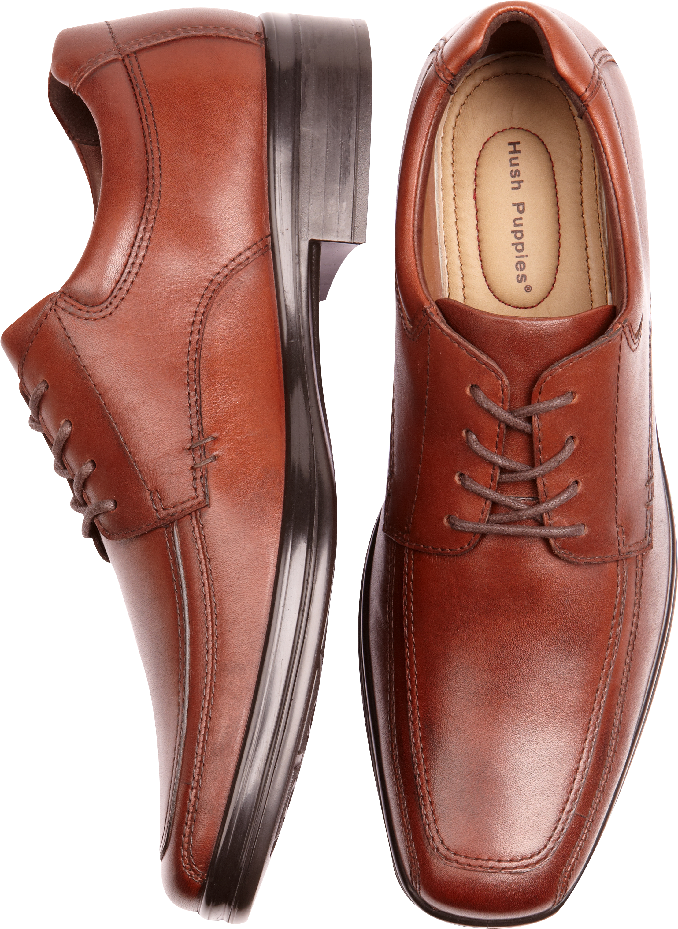 Hush Puppies Quatro Brown Waterproof Lace-Up Shoes