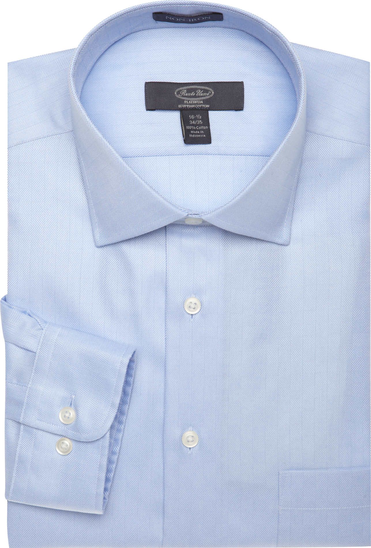 Pronto Uomo Platinum Dress Shirt, Light Blue
