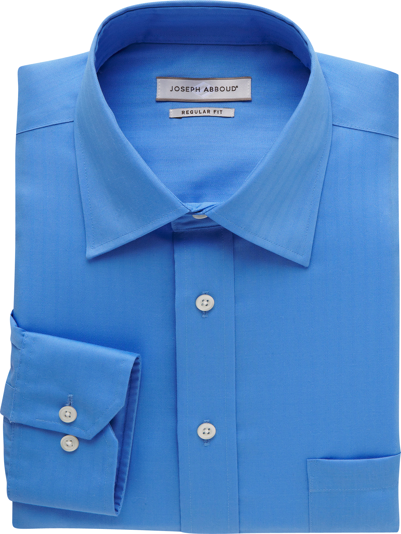 Joseph Abboud Stream Herringbone Dress Shirt