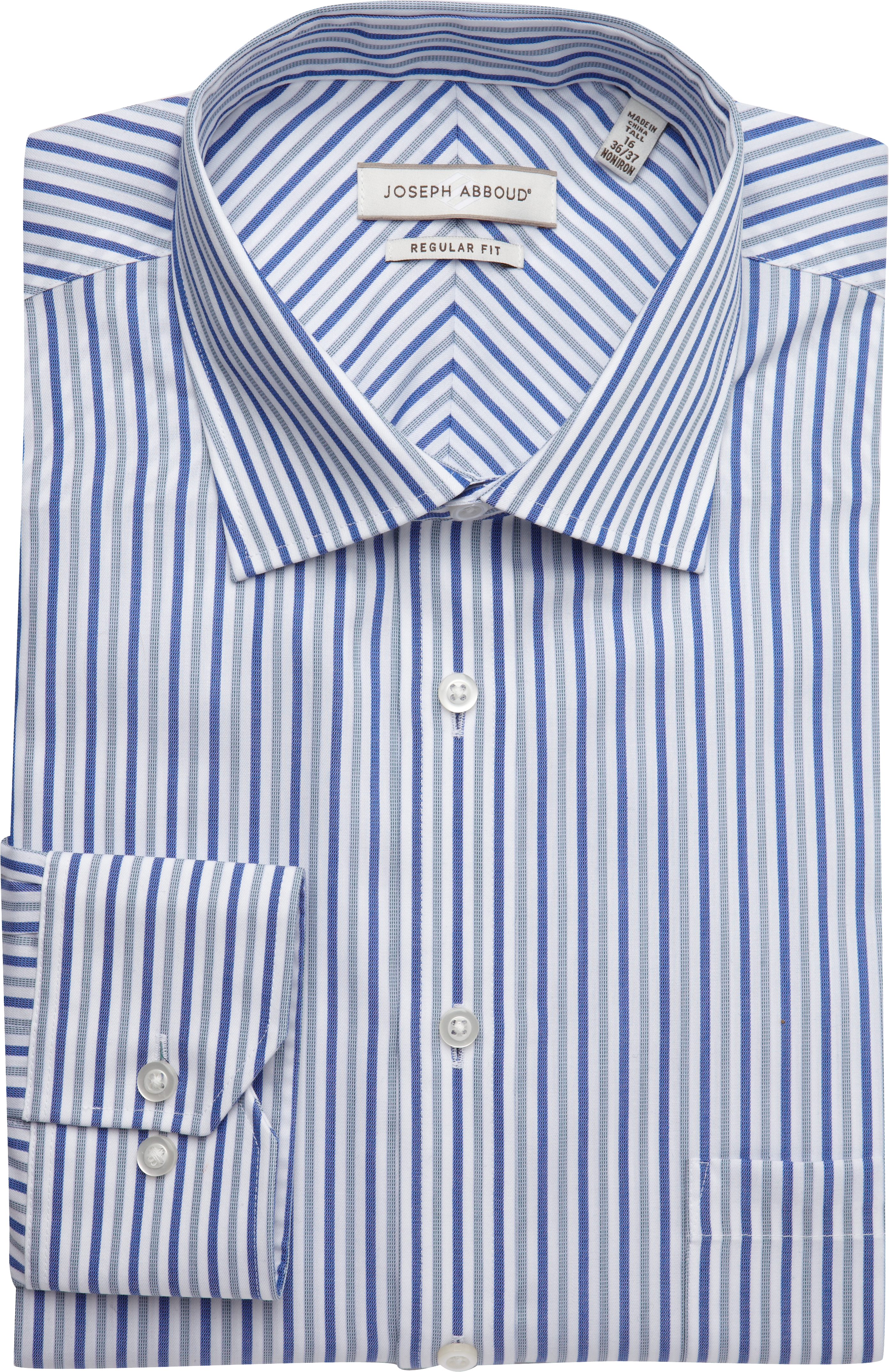 Joseph Abboud Blue Stripe Dress Shirt
