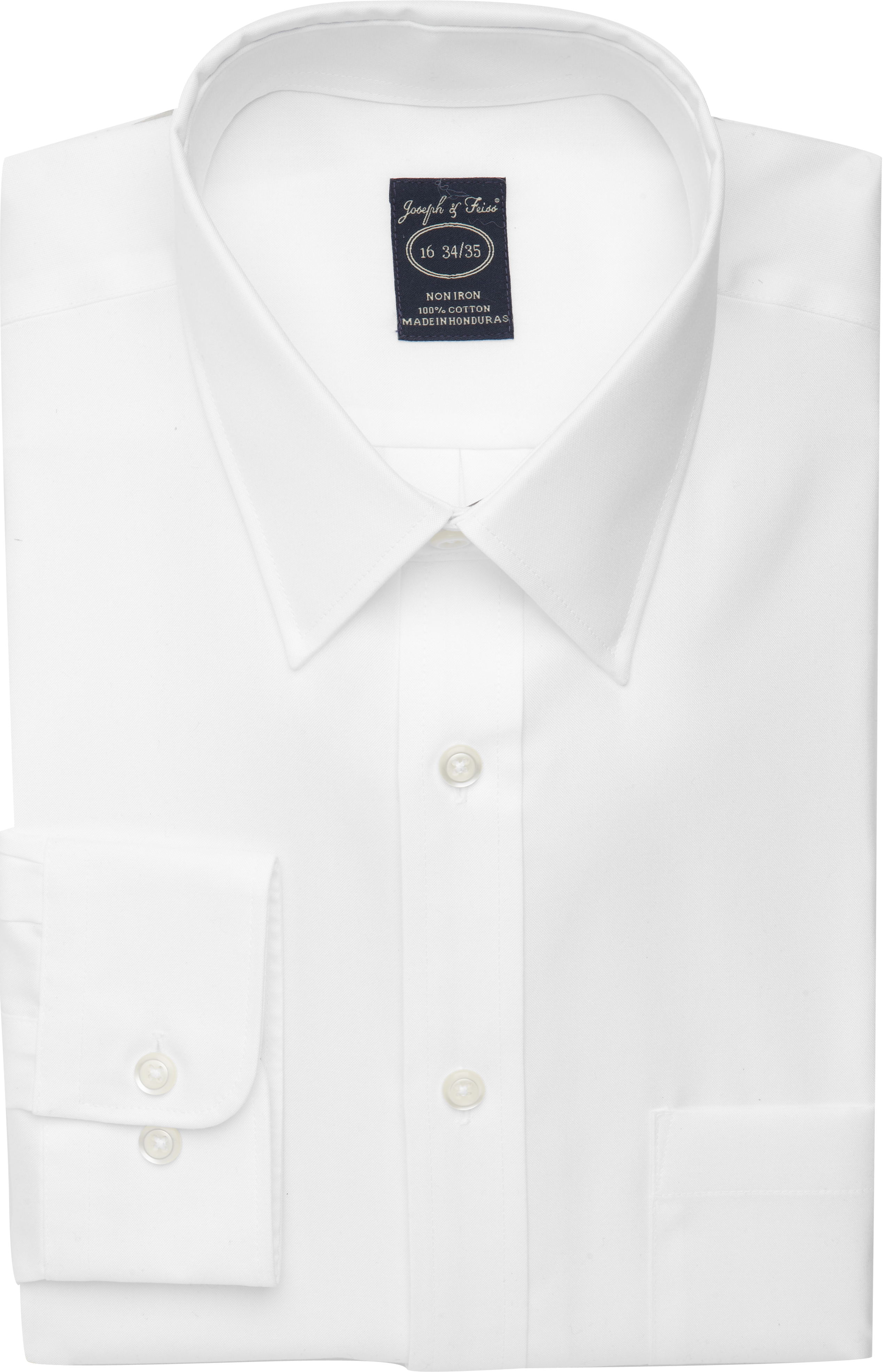 Joseph & Feiss White Slim Fit Dress Shirt