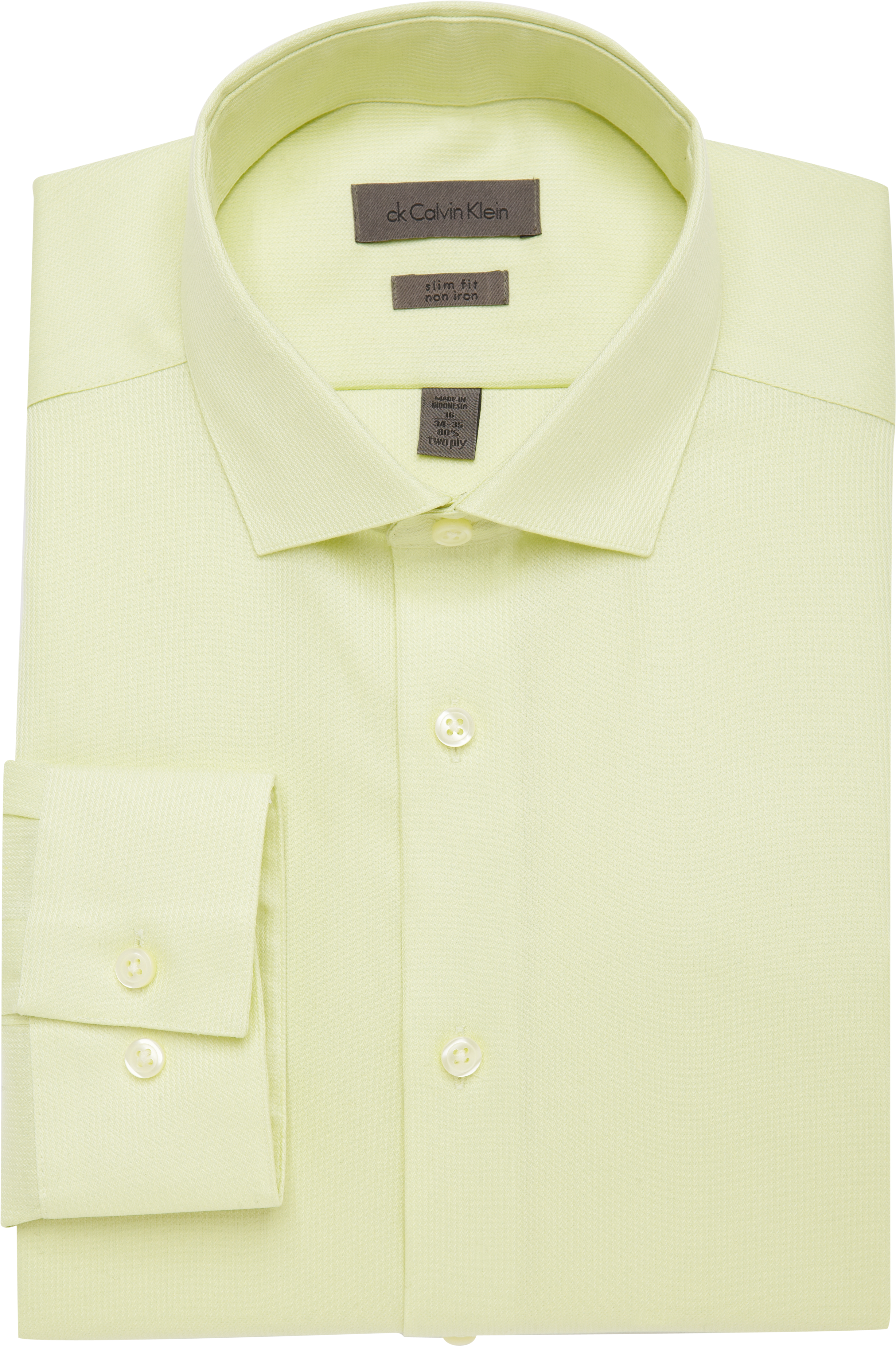 Calvin Klein Lemon Glaze Dress Shirt