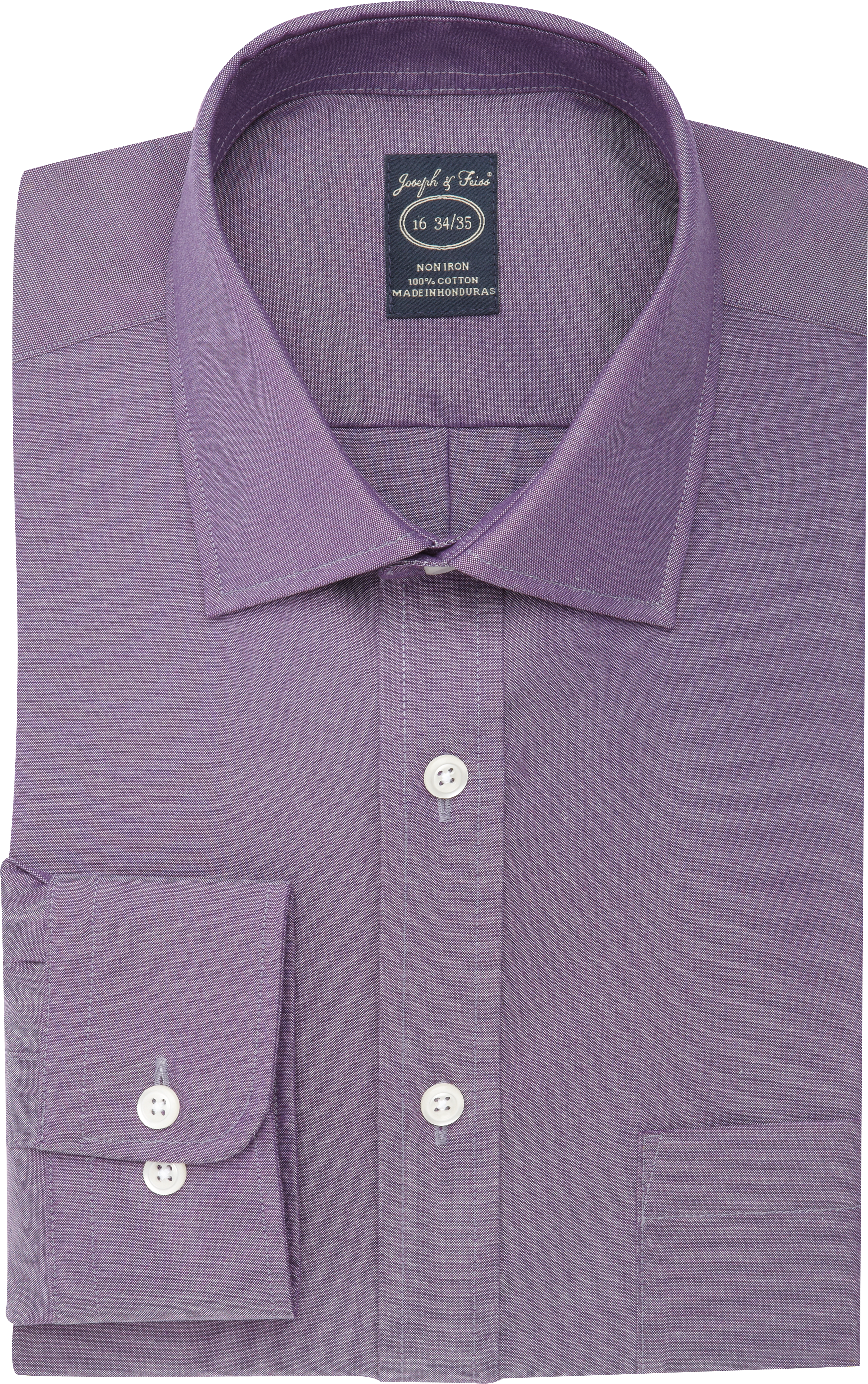 Joseph & Feiss Purple Modern Fit Dress Shirt