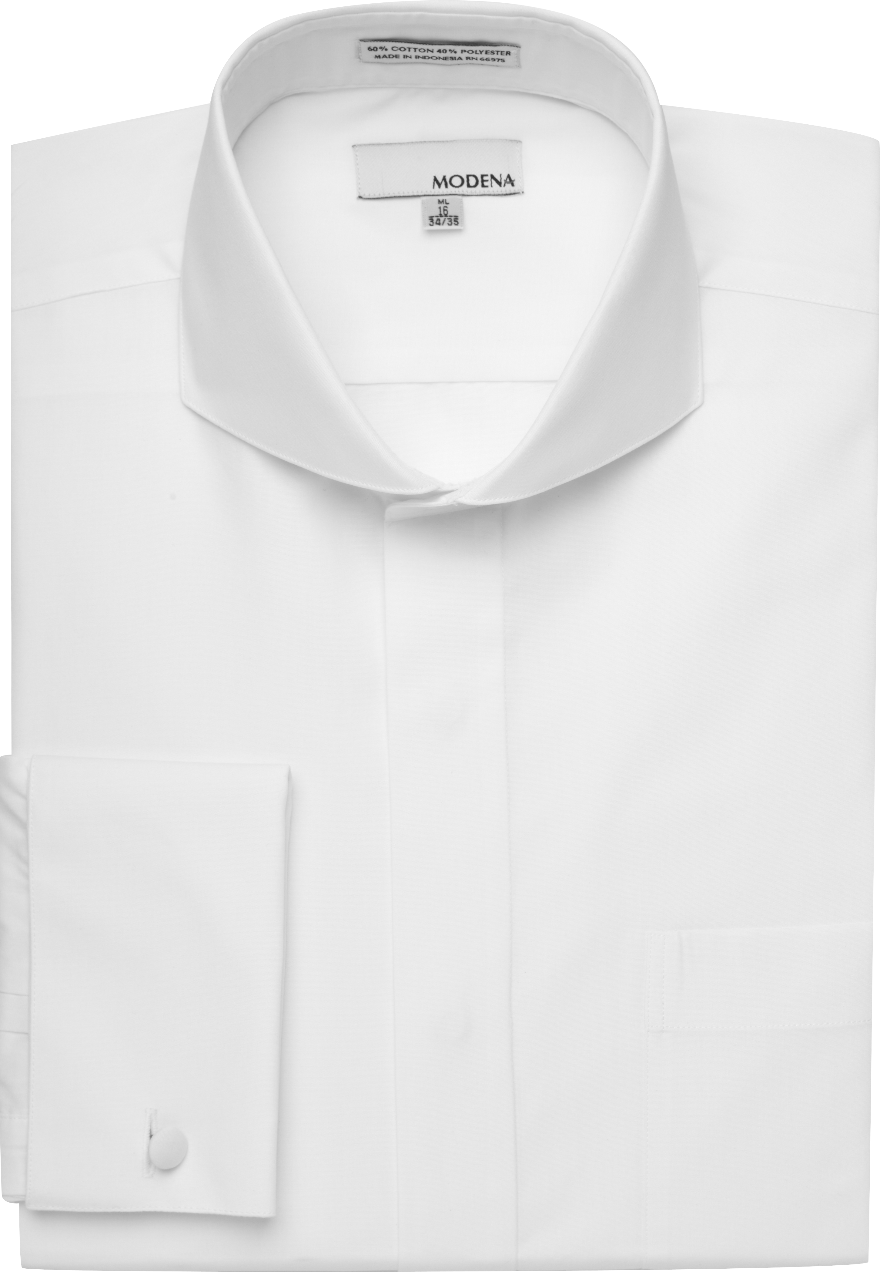 Modena White French Cuff Dress Shirt