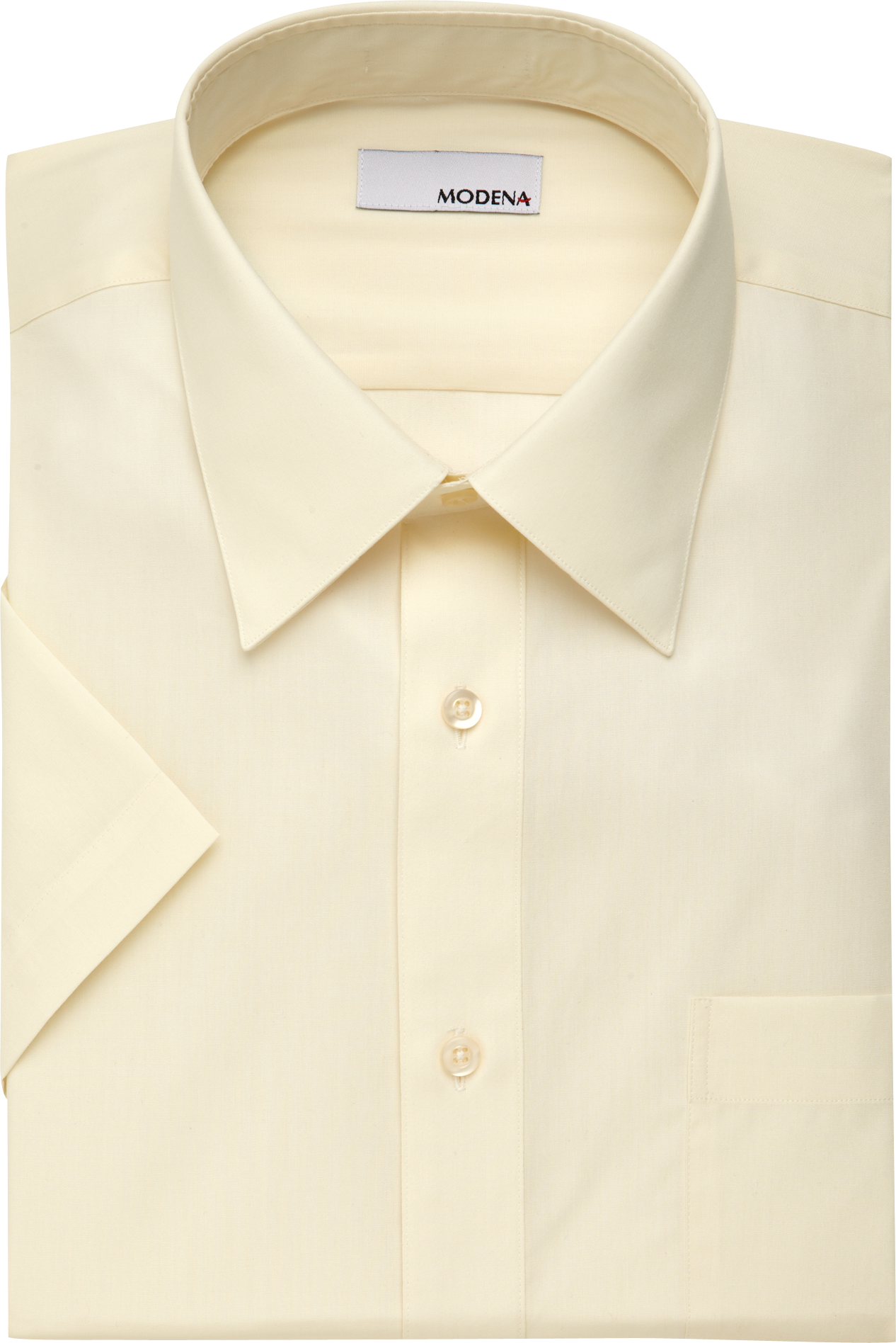 Modena Ecru Short Sleeve Dress Shirt