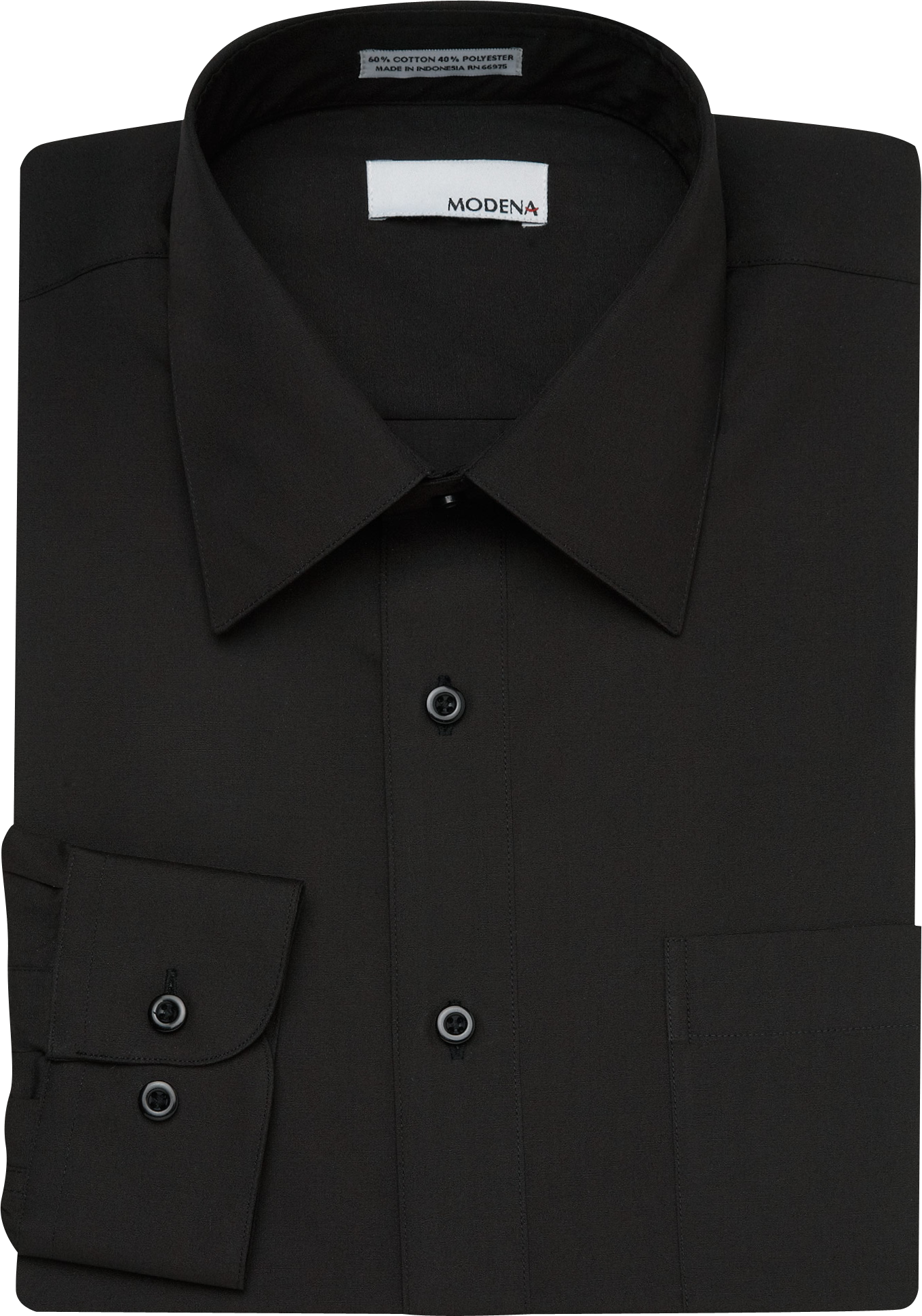 Modena Black Dress Shirt