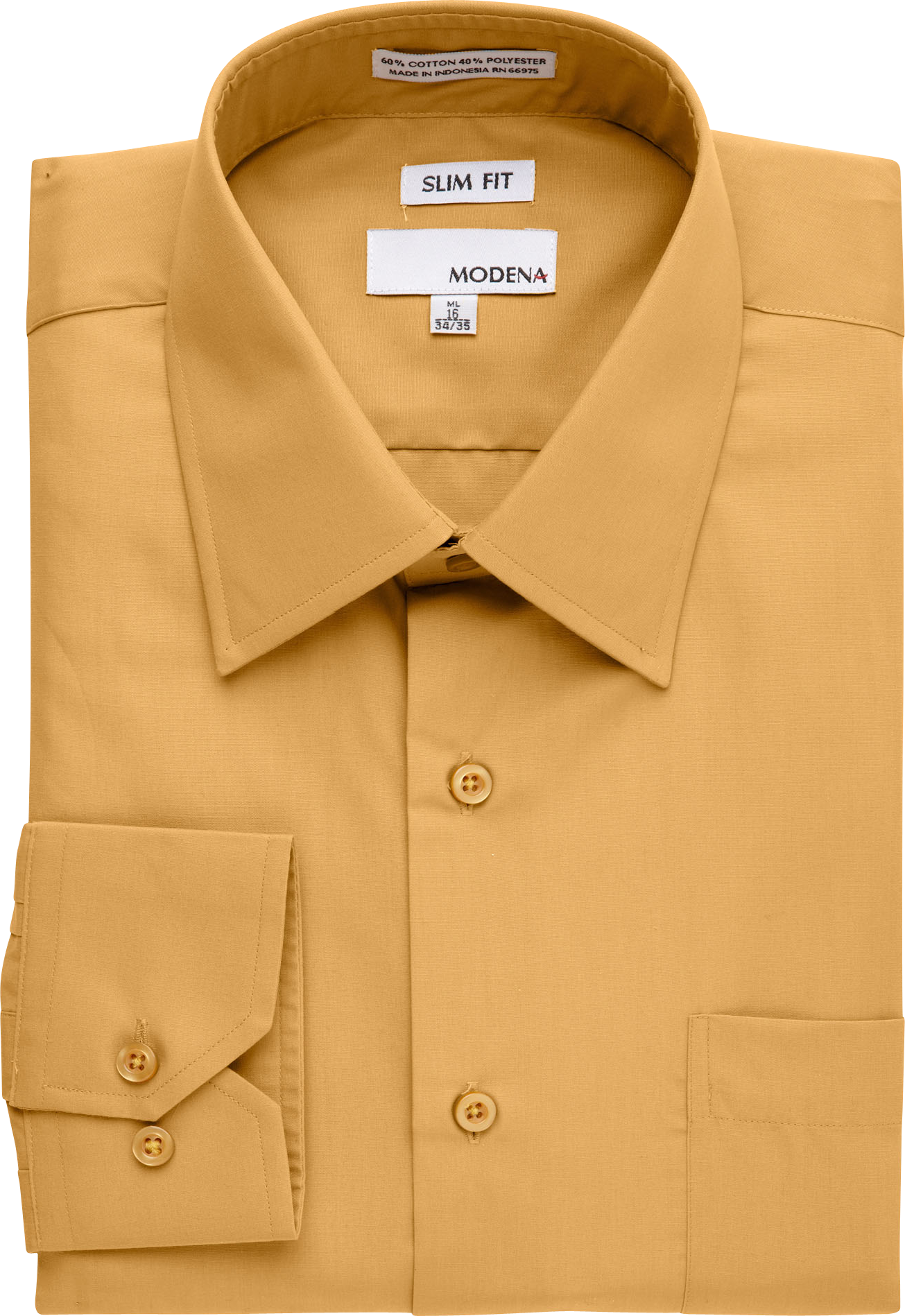 Modena Gold Slim Fit Dress Shirt