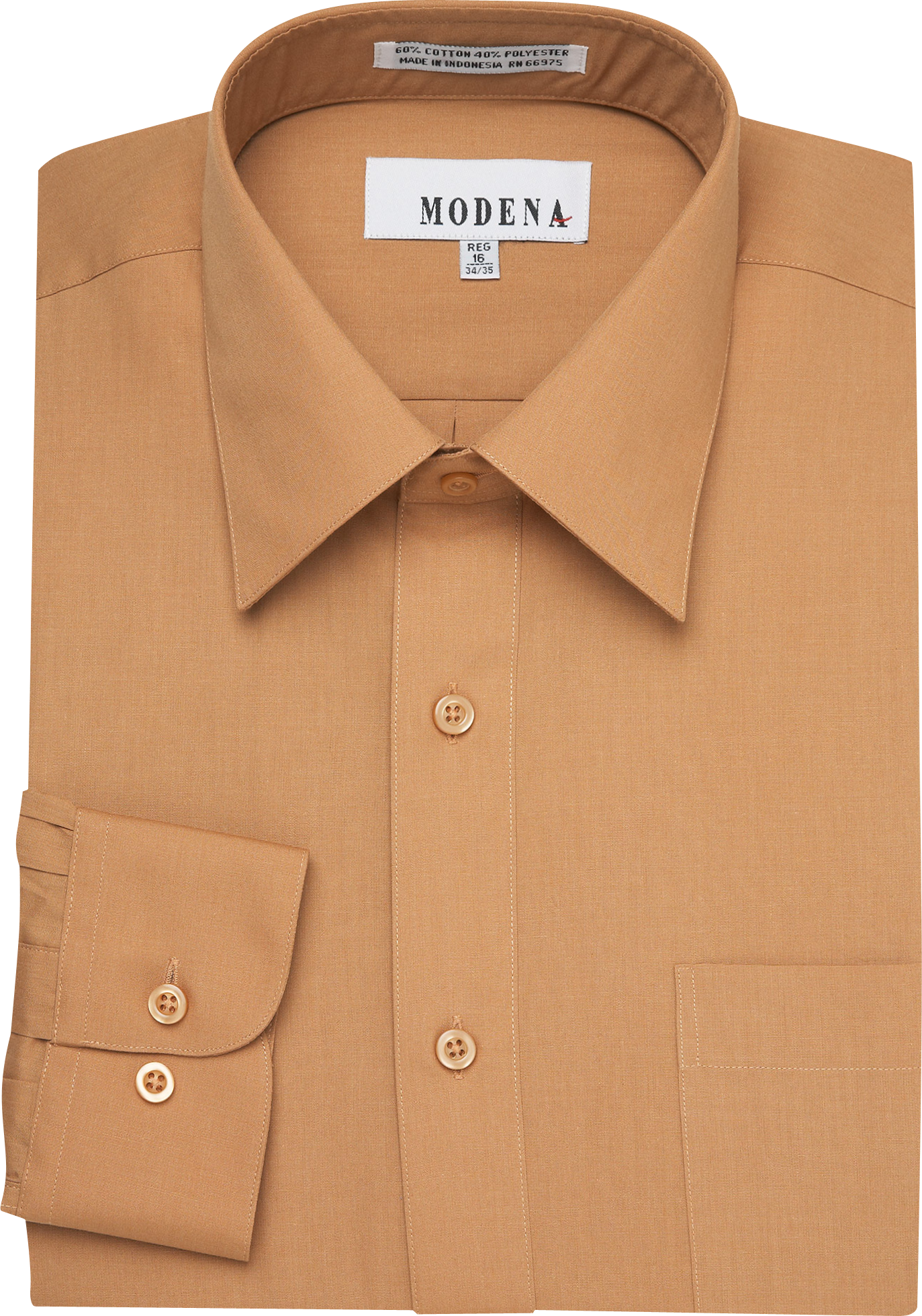 Modena Rust Slim Fit Dress Shirt