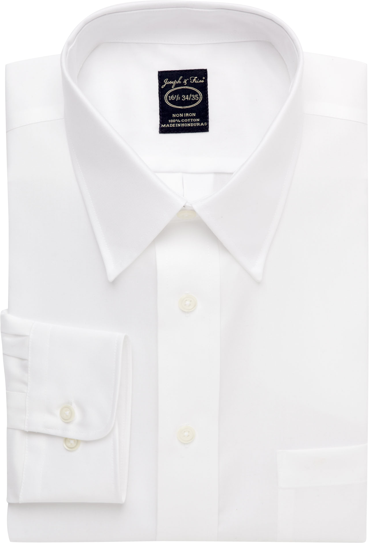 Joseph & Feiss White Point Collar Dress Shirt
