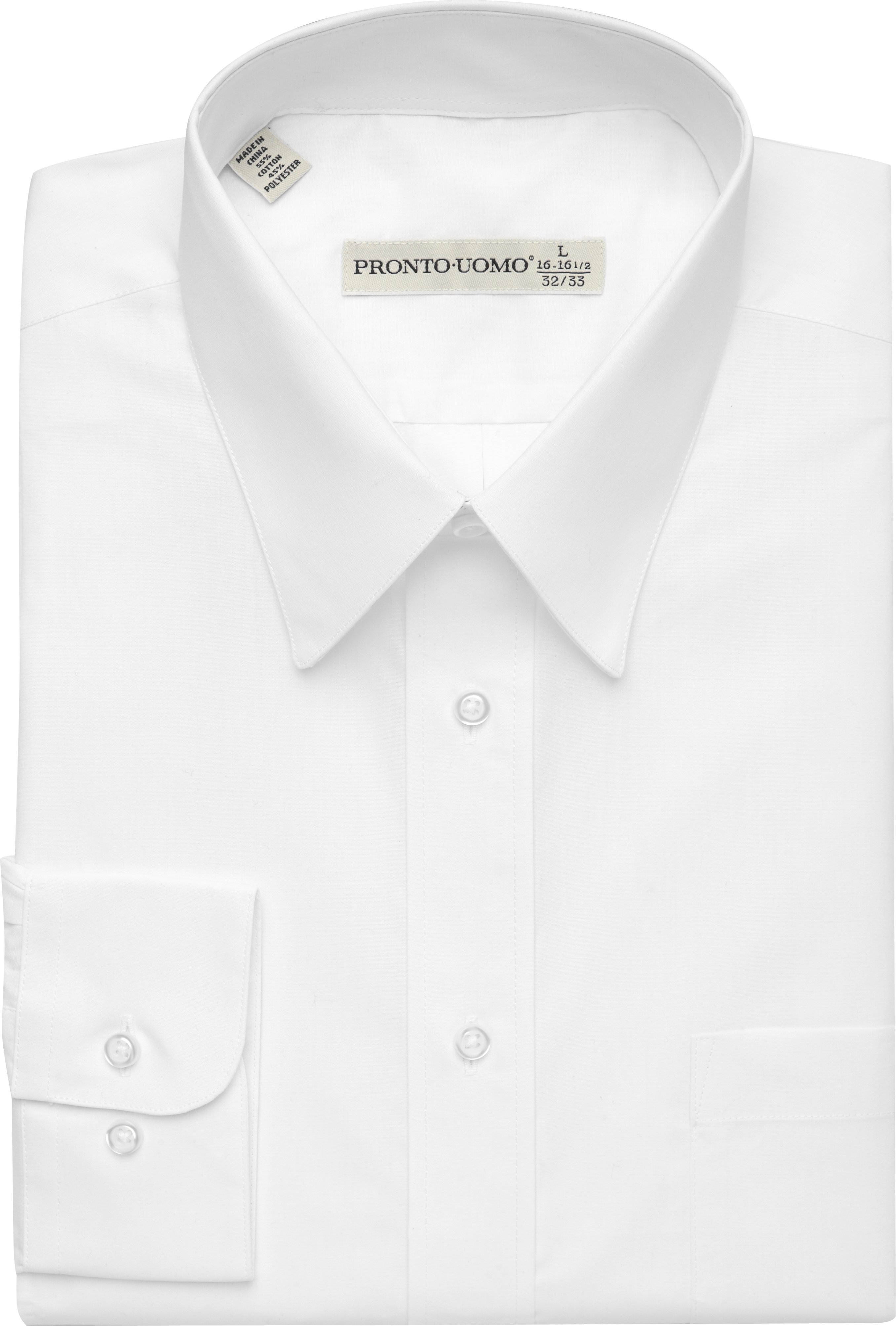 Pronto Uomo White Dress Shirt
