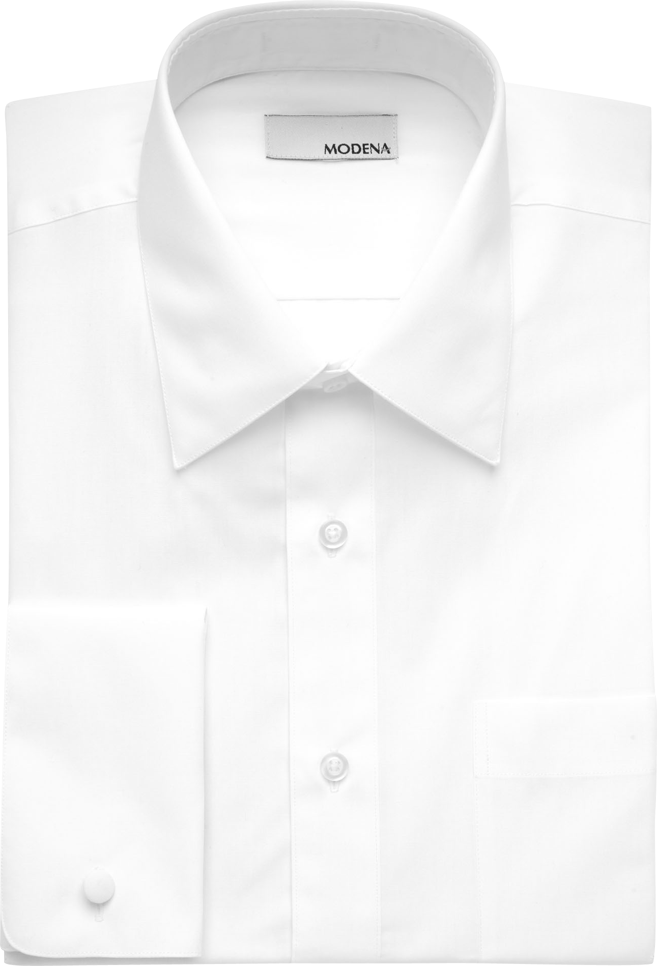 Modena White French Cuff Dress Shirt