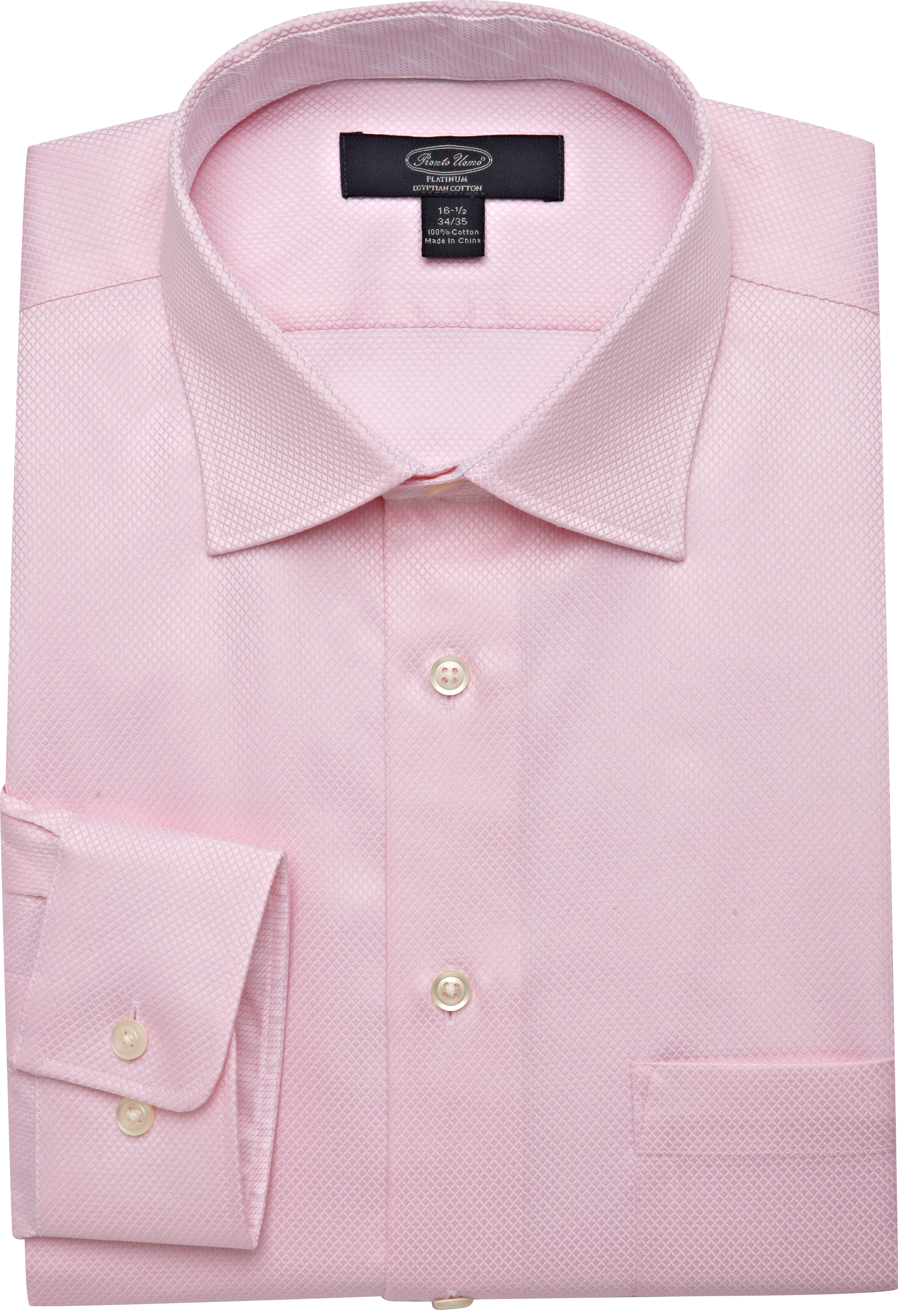 Pronto Uomo Platinum Modern Fit Dress Shirt, Pink