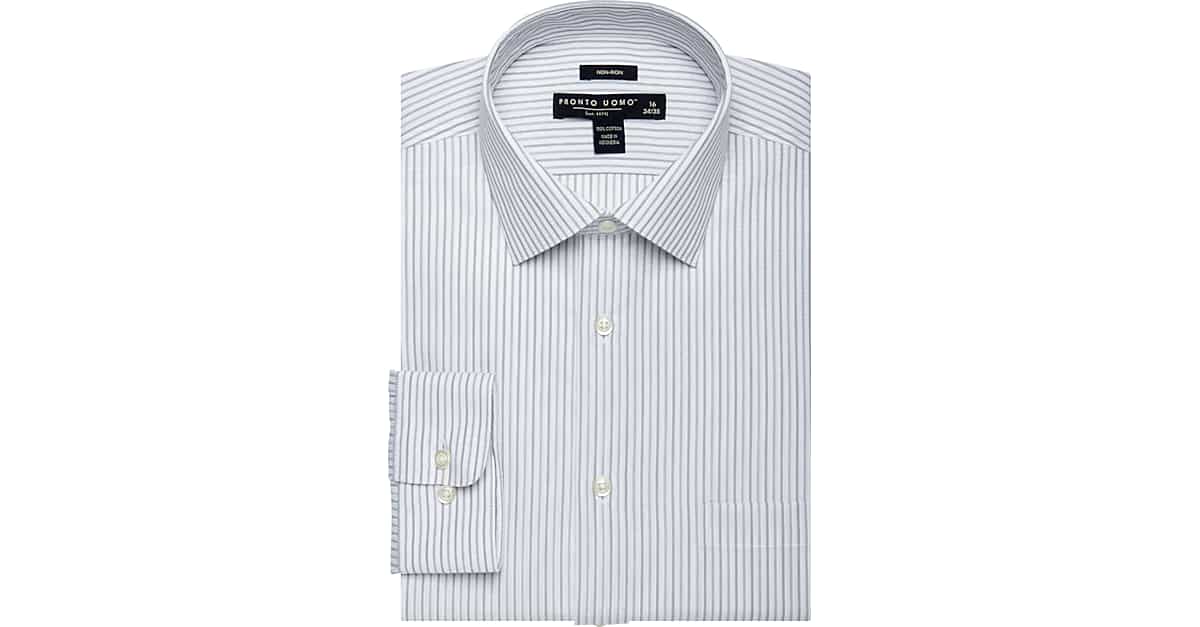 Modern Fit Dress Shirts Shop Men's Modern Fit Trim Men's Wearhouse