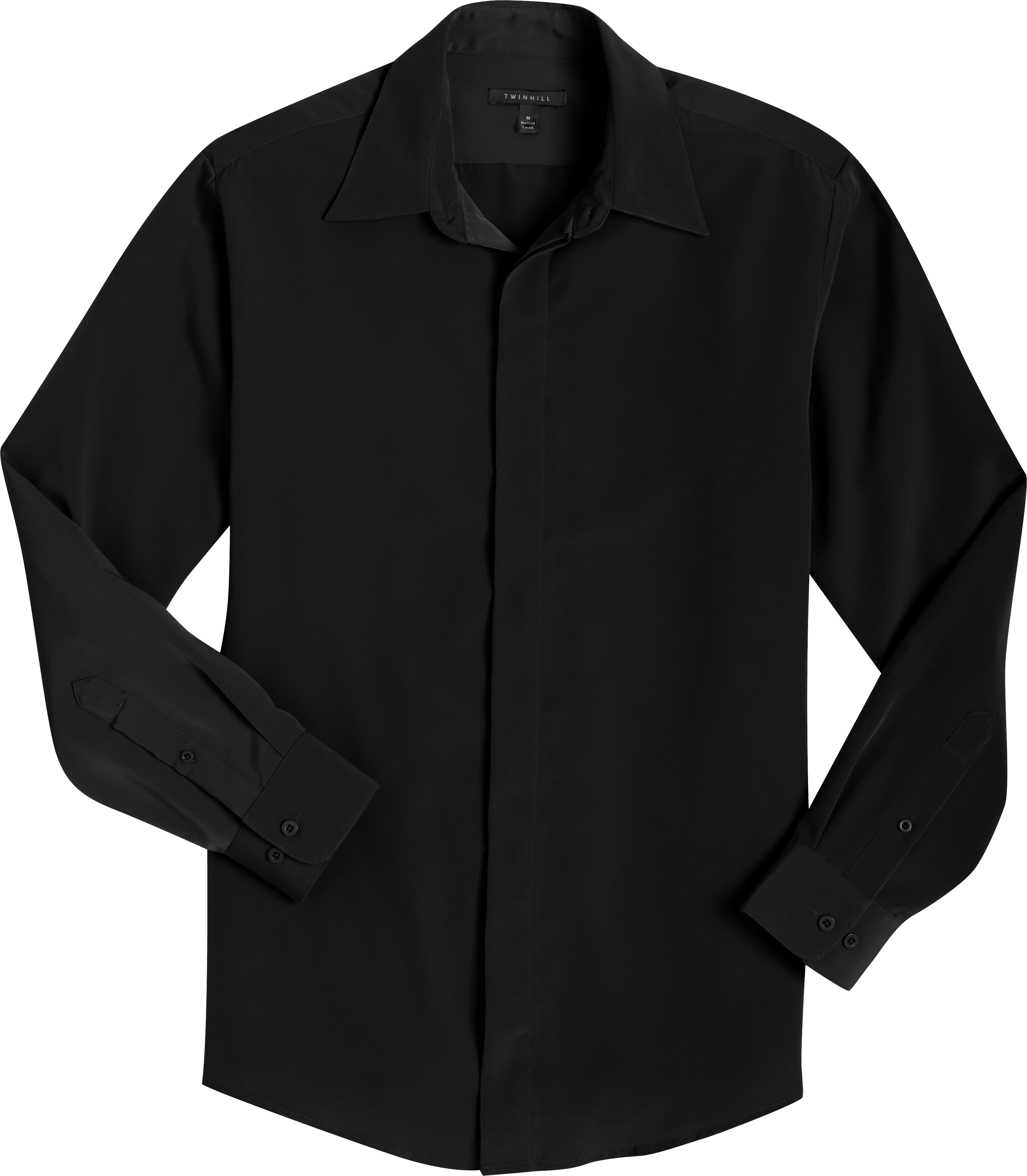 Twin Hill Black Sport Shirt