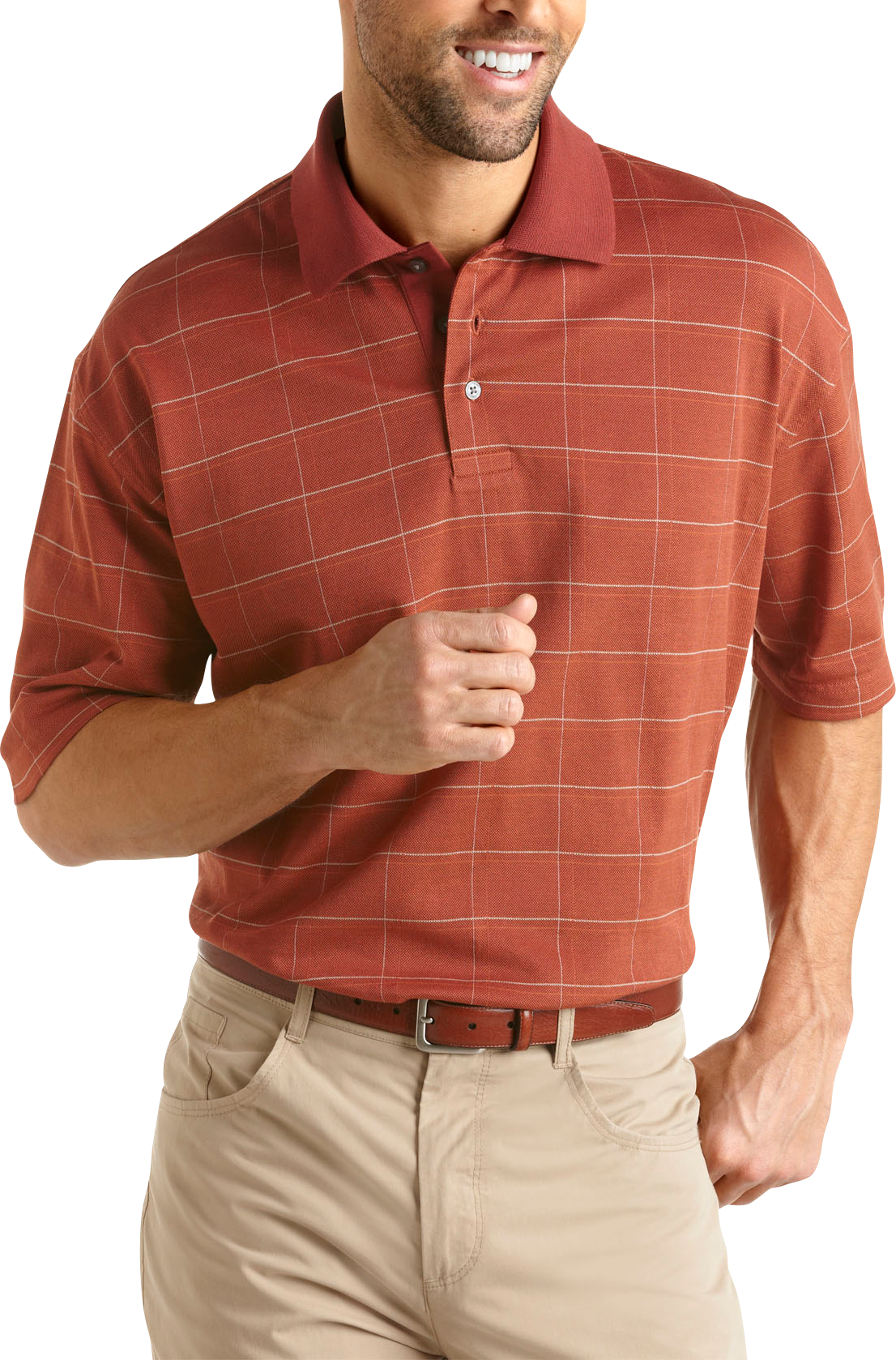 Pronto Sport Polo Shirt, Spice