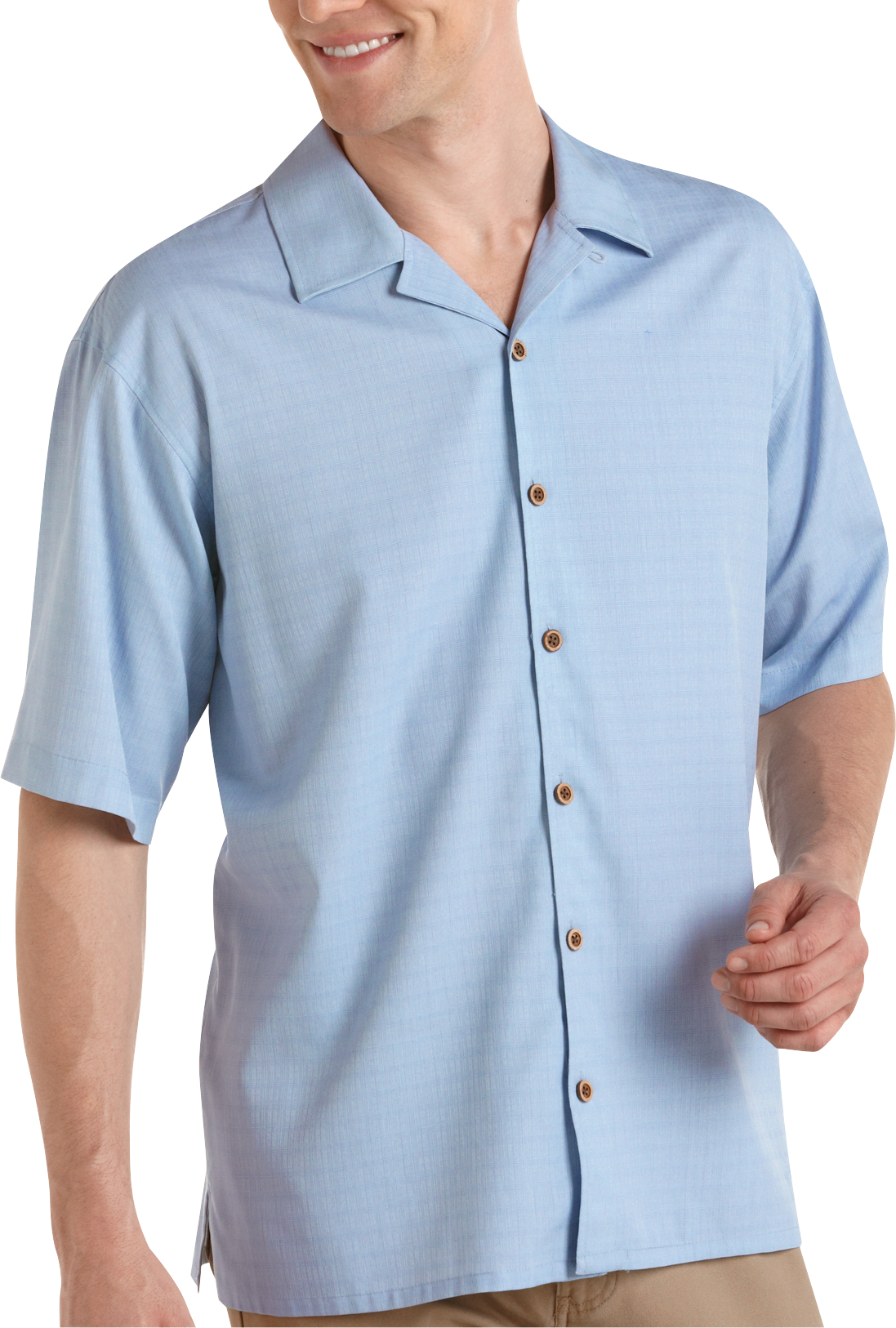 Joseph & Feiss Resort Ivory Camp Collar Shirt