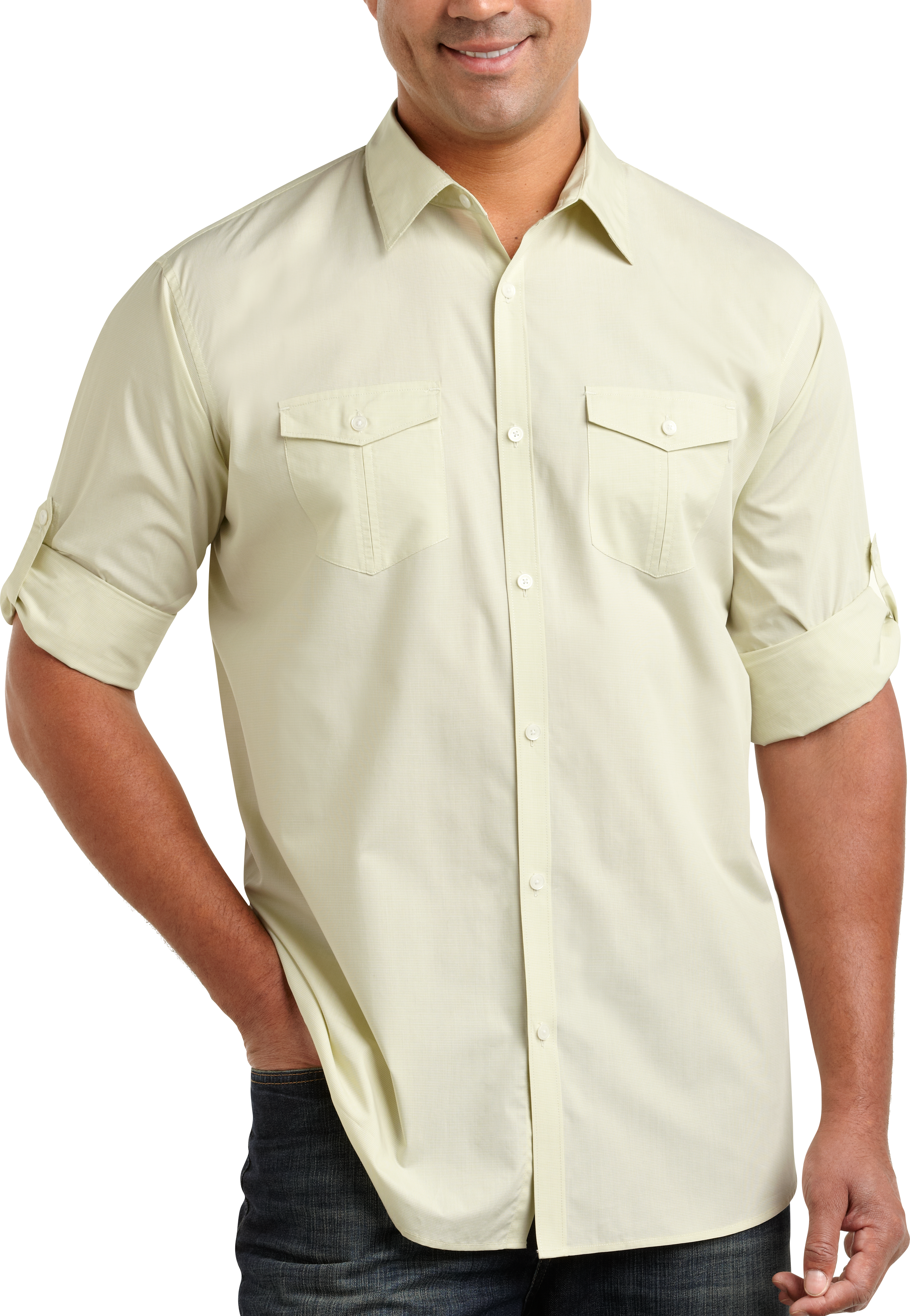 Calvin Klein Lime Green Sport Shirt