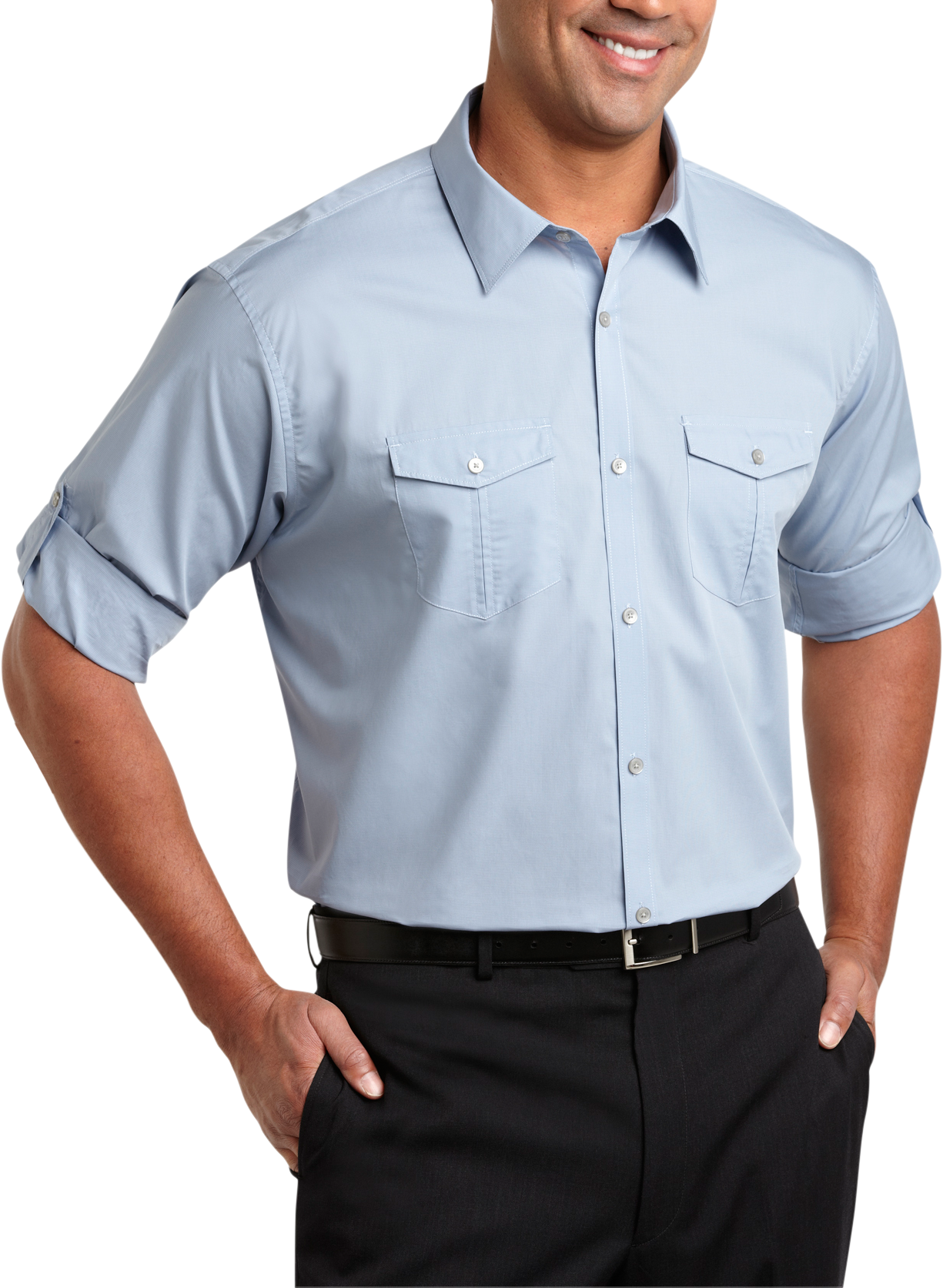 Calvin Klein Slate Blue Sport Shirt