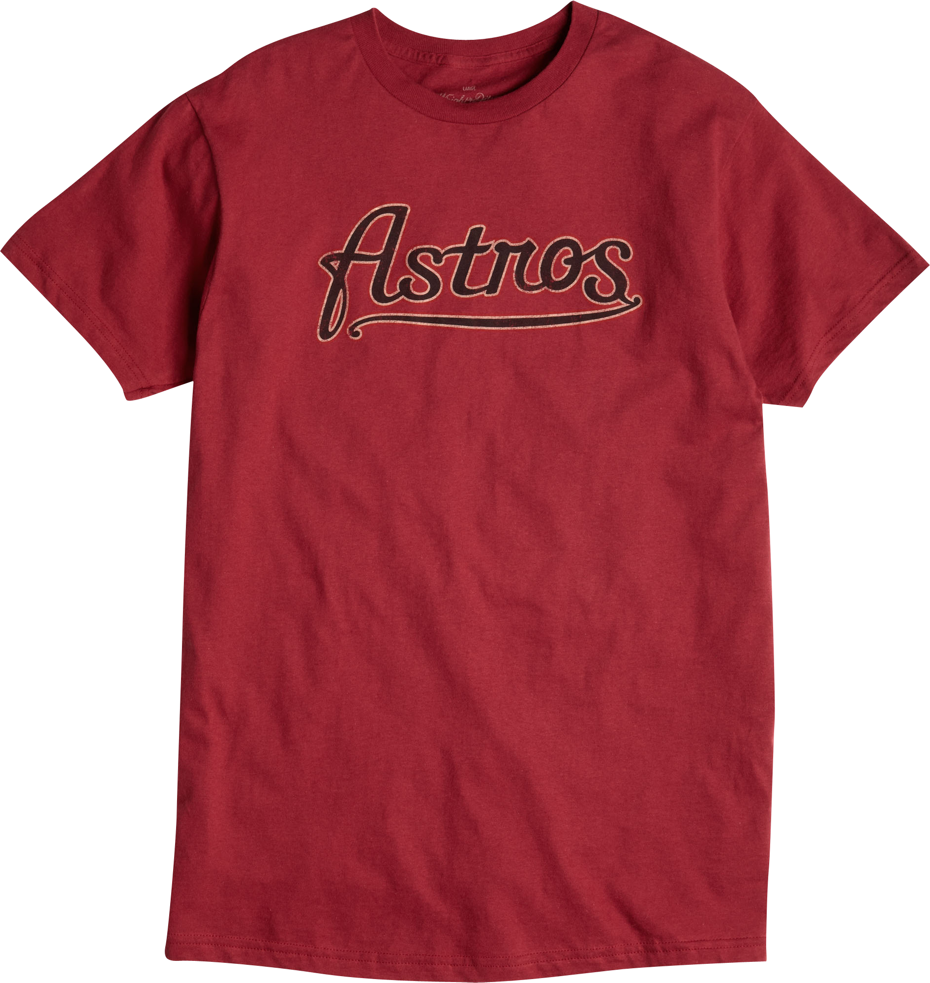 Wright & Ditson Houston Astros Burgundy T-Shirt