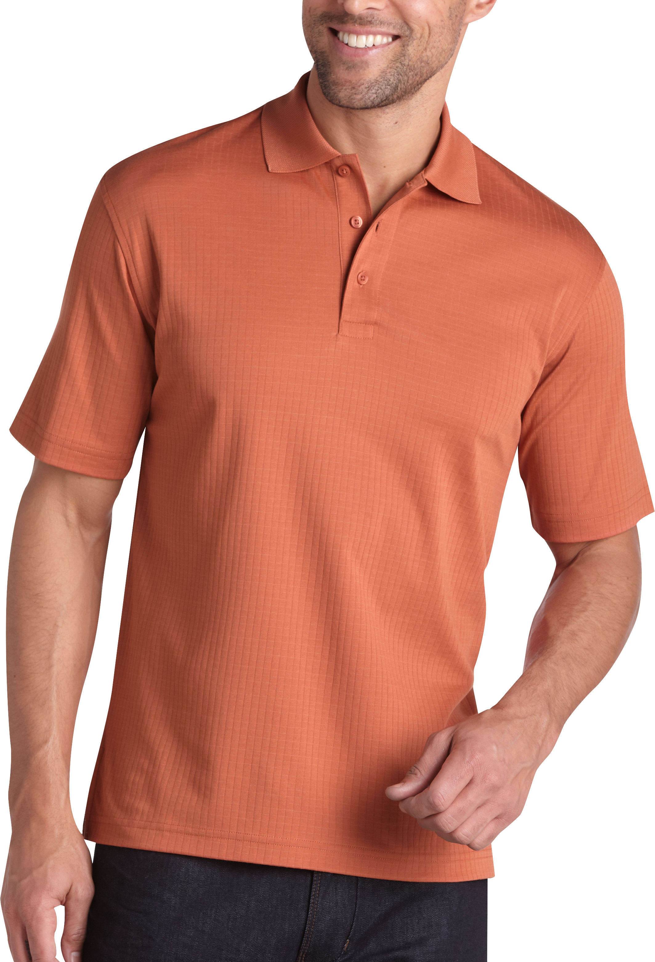 Joseph & Feiss Orange Polo Shirt