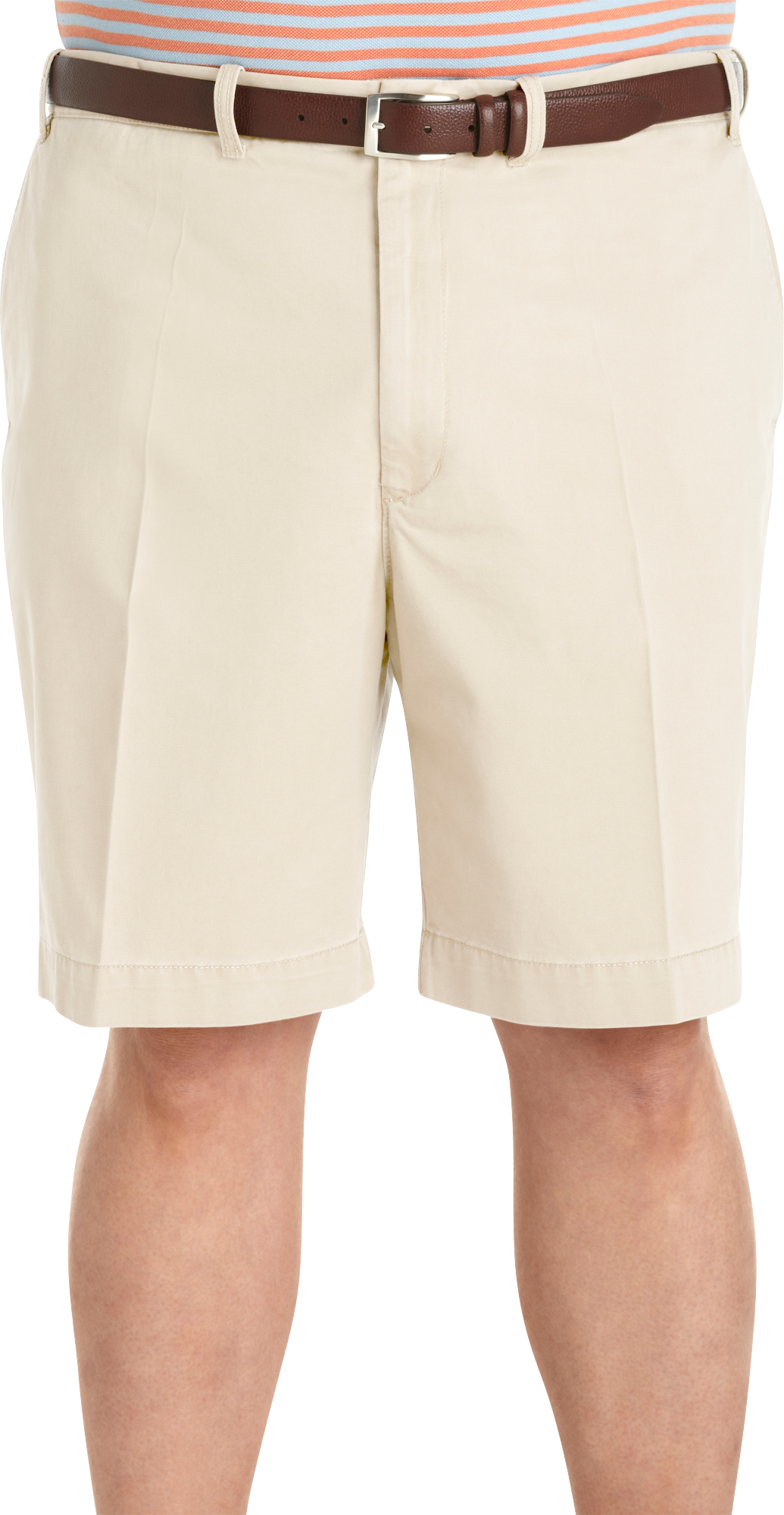 Izod Stone Flat-Front Shorts