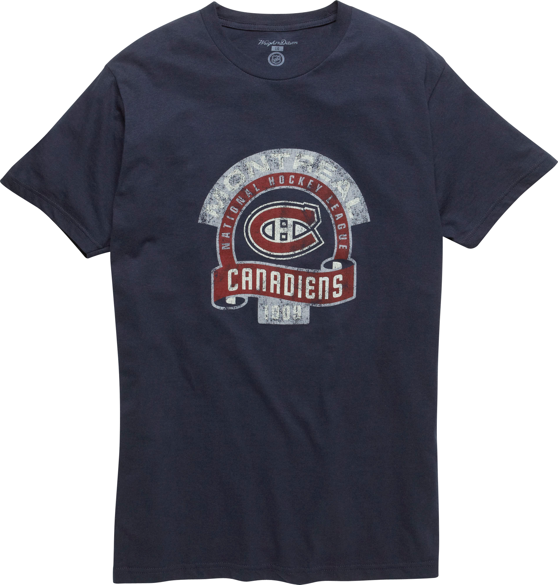 Wright & Ditson Montreal Canadiens Navy T-Shirt