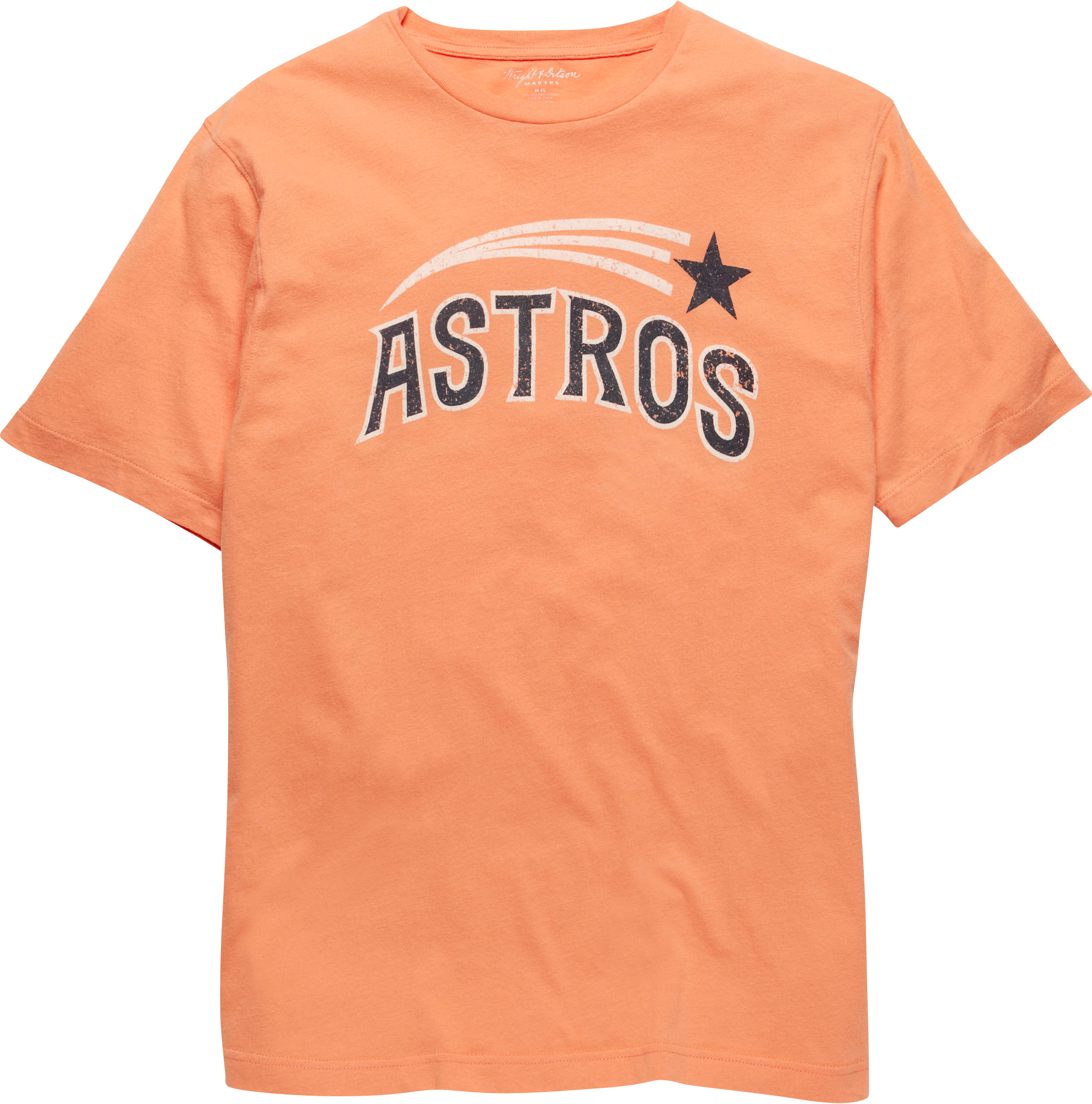 Wright & Ditson Houston Astros Orange T-Shirt