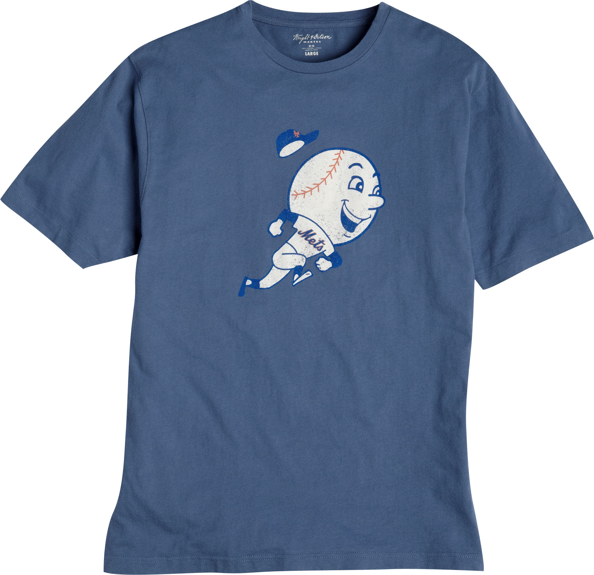 Wright & Ditson New York Mets Blue T-Shirt