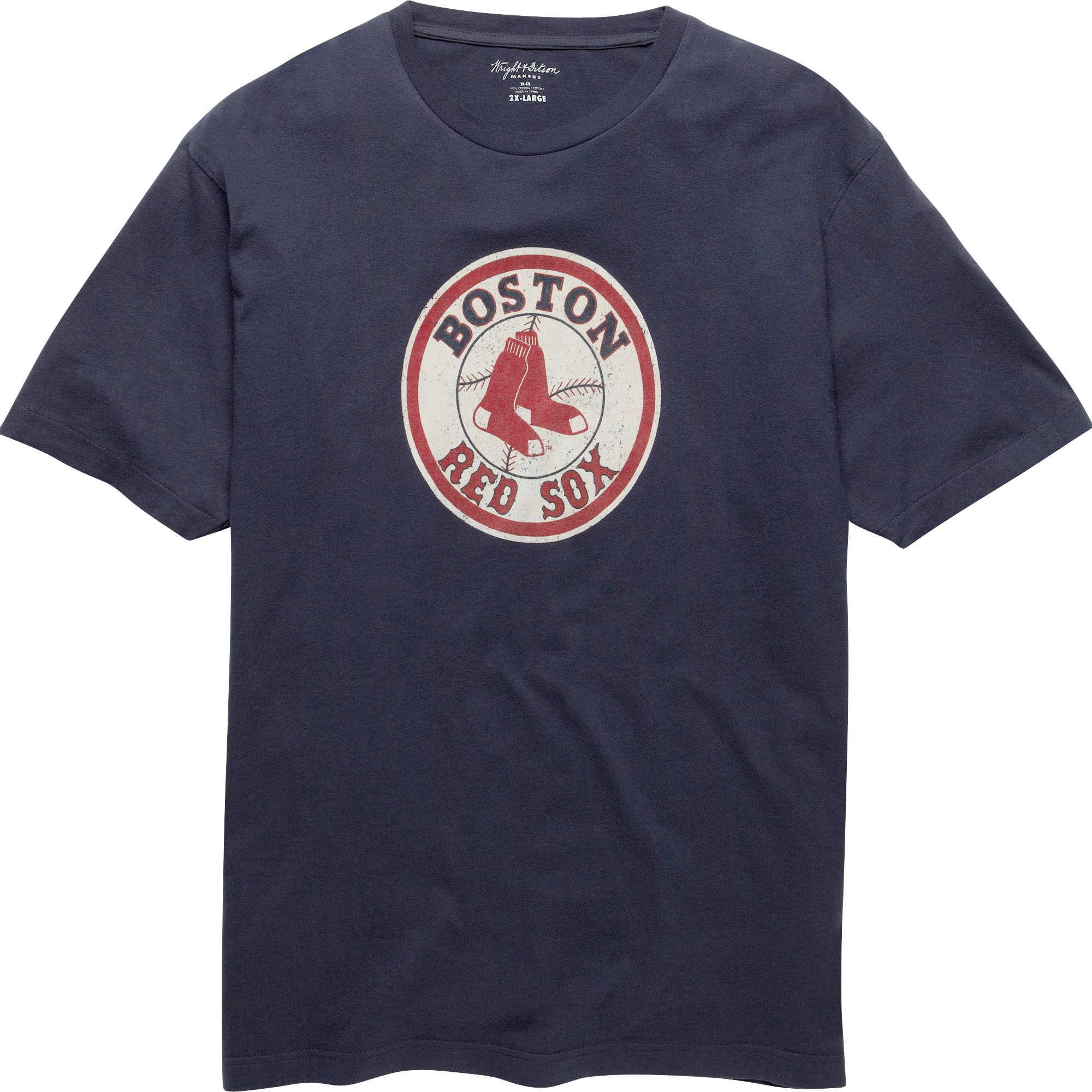 Wright & Ditson Boston Red Sox Navy T-Shirt